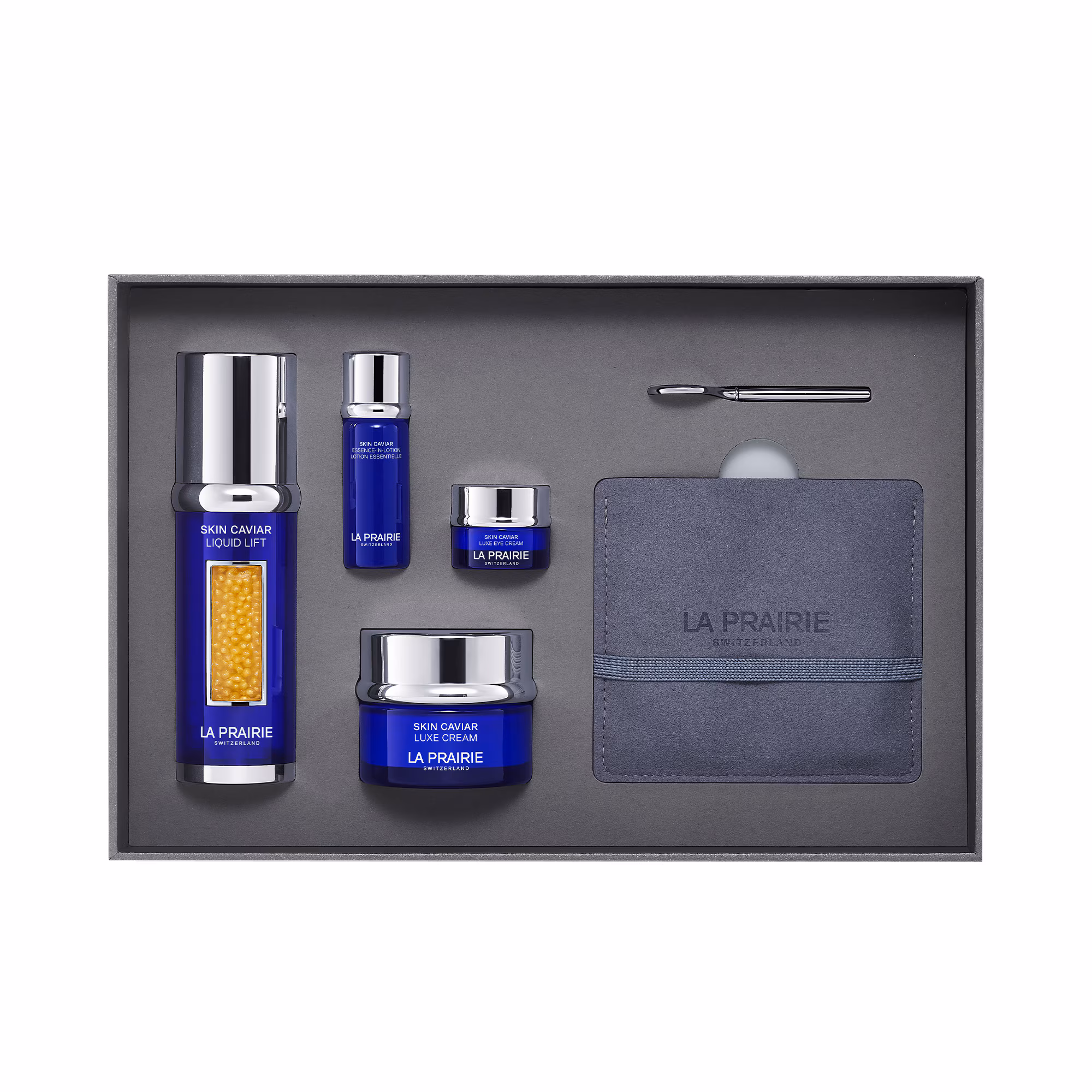 SKIN CAVIARCoffret - crème luxe + lotion essentielle + concentré liftant + crème luxe yeux