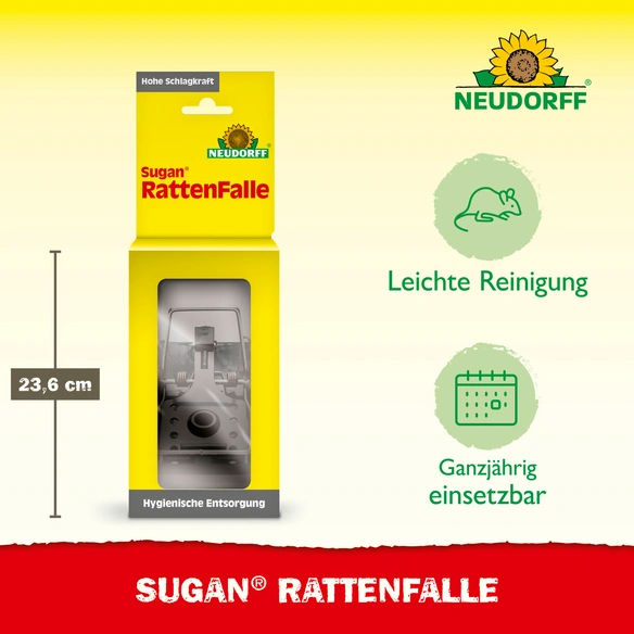 Rattenfalle »Sugan«, Stahl/Kunststoff