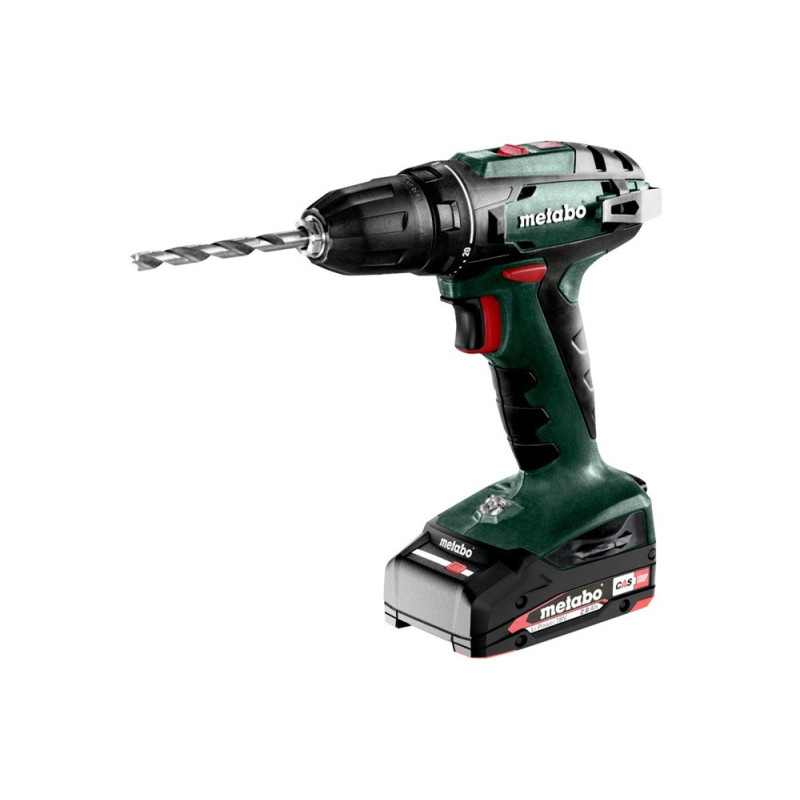 Perceuse visseuse sur batterie BS 18 2 x 2 Ah 18 V METABO