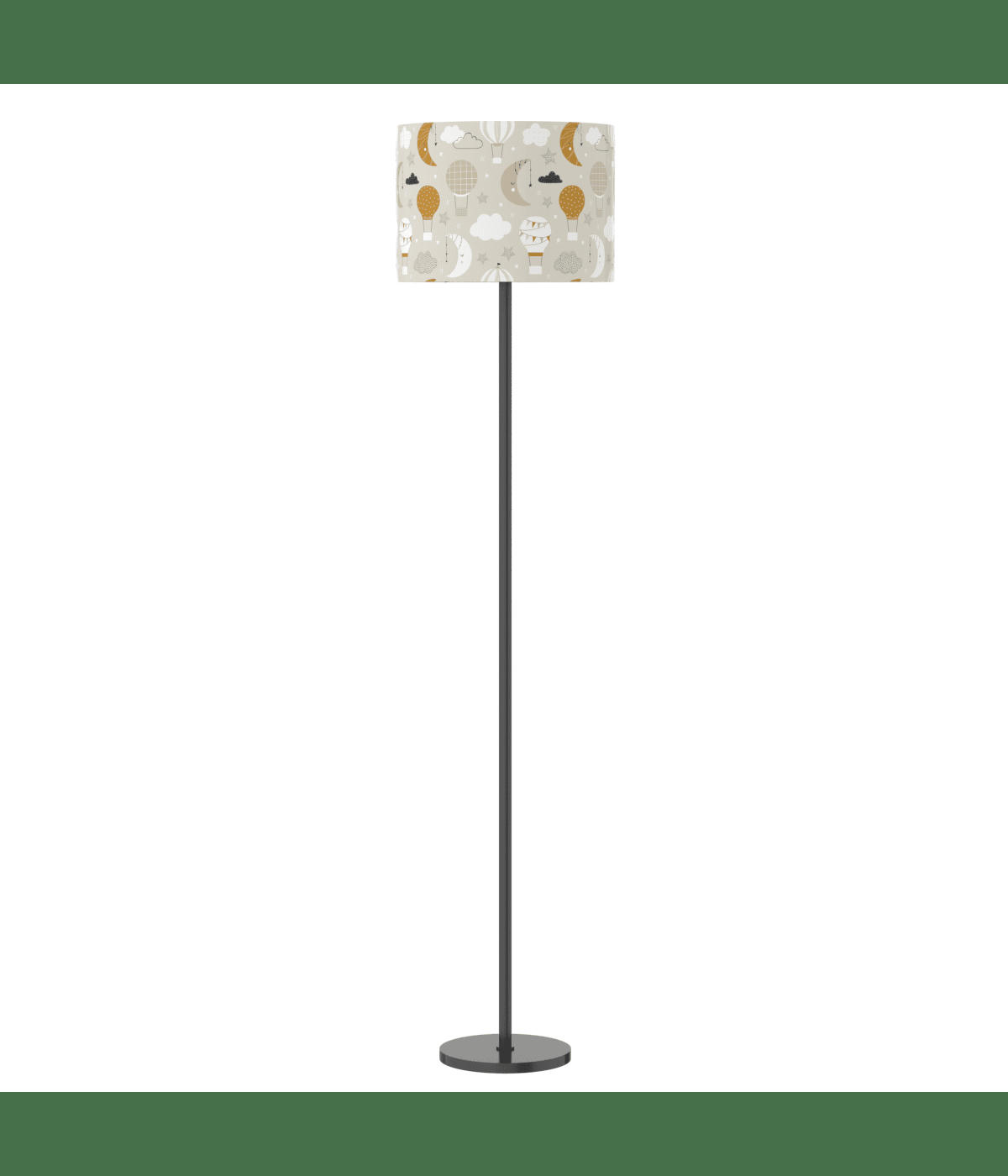 UNIVERS ENFANT - Lampadaire Lune D: 40 x H: 165