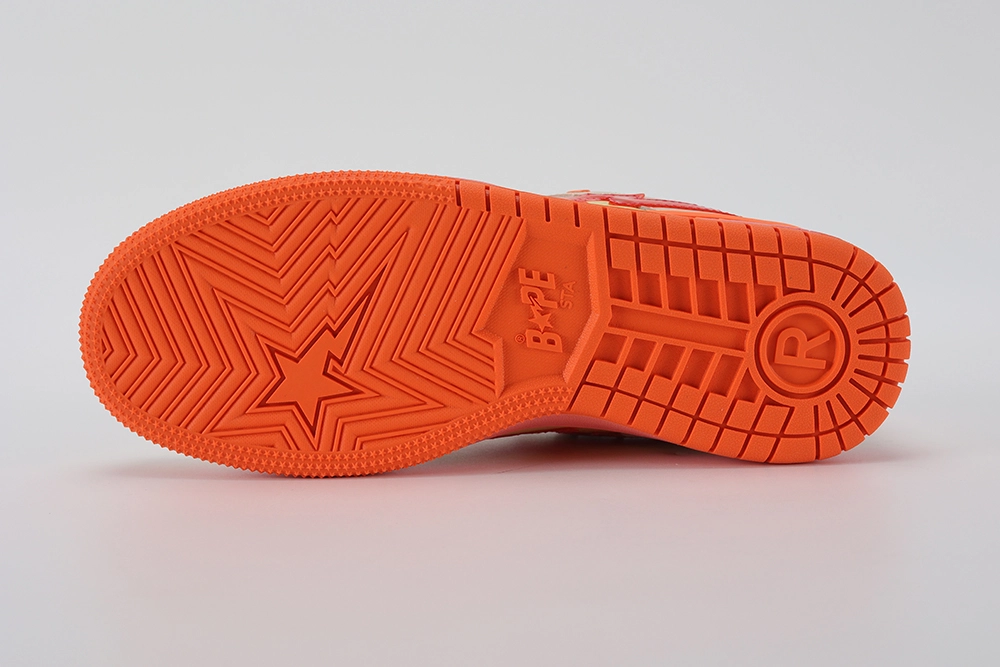A BATHING APE Sk8 Sta M1 ‘Orange’