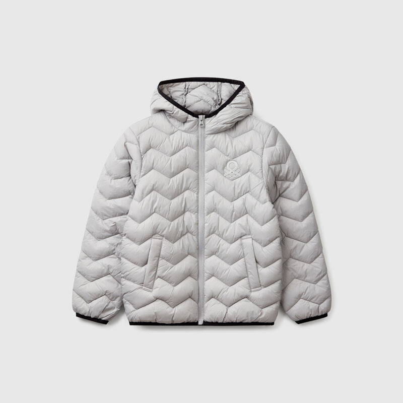 Padded jacket with hood