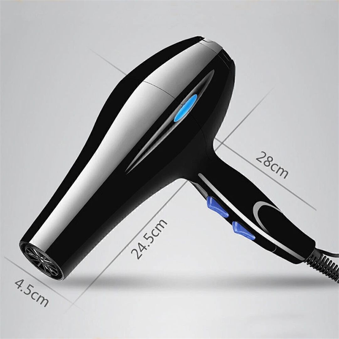 Nordara 2200W Ionic Hair Dryer Low Noise with Nozzle & Diffuser