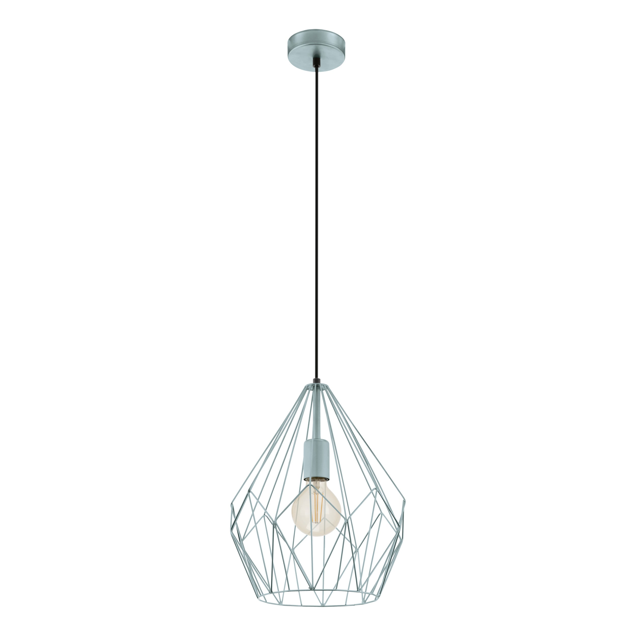 EGLO hanglamp Carlton - e27 - ø 31 cm - munt