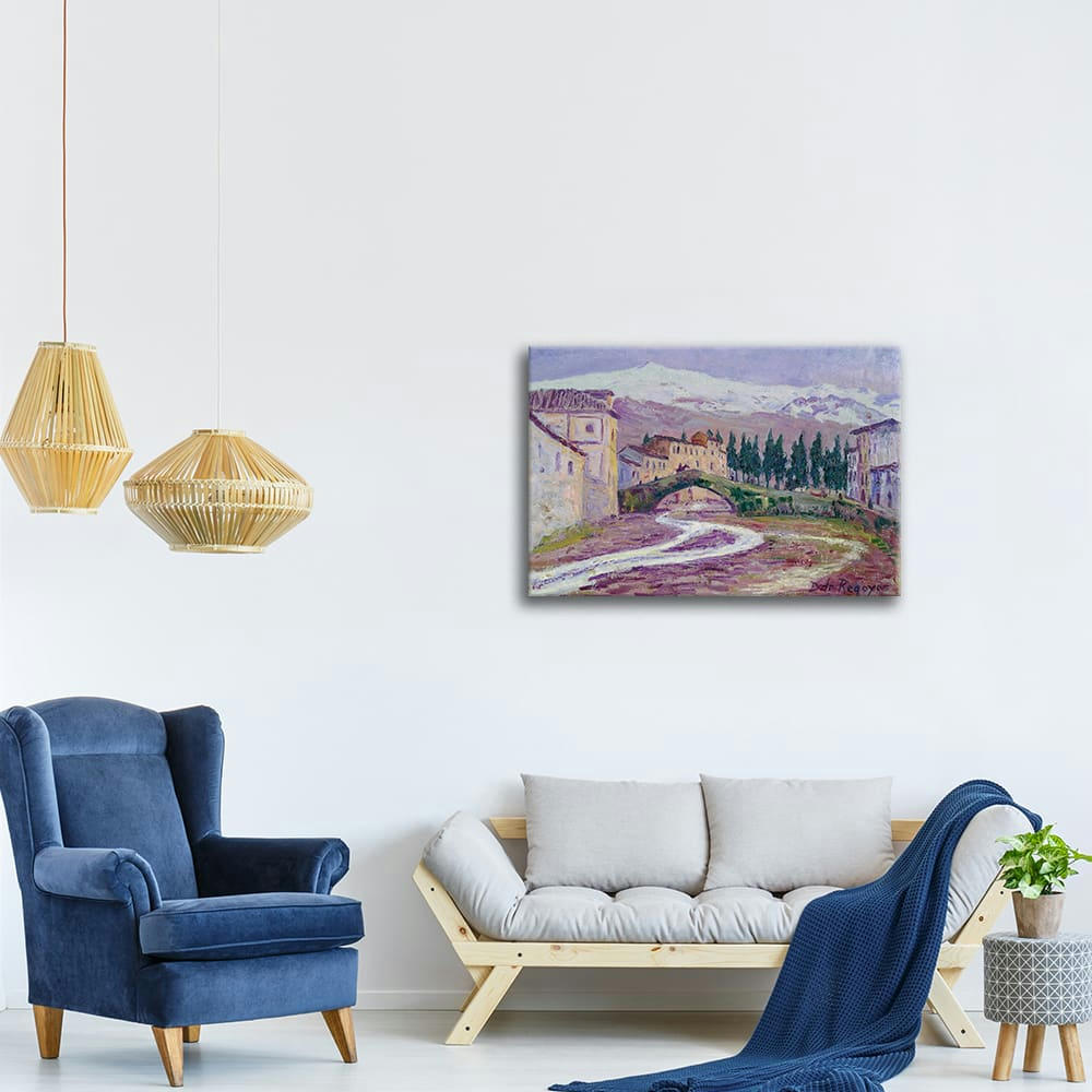 - Tableau - Sierra Nevada - Darío de Regoyos 50x70cm