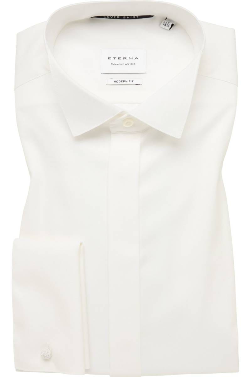 ETERNA Cover Shirt Modern Fit Galahemd champagner, Einfarbig