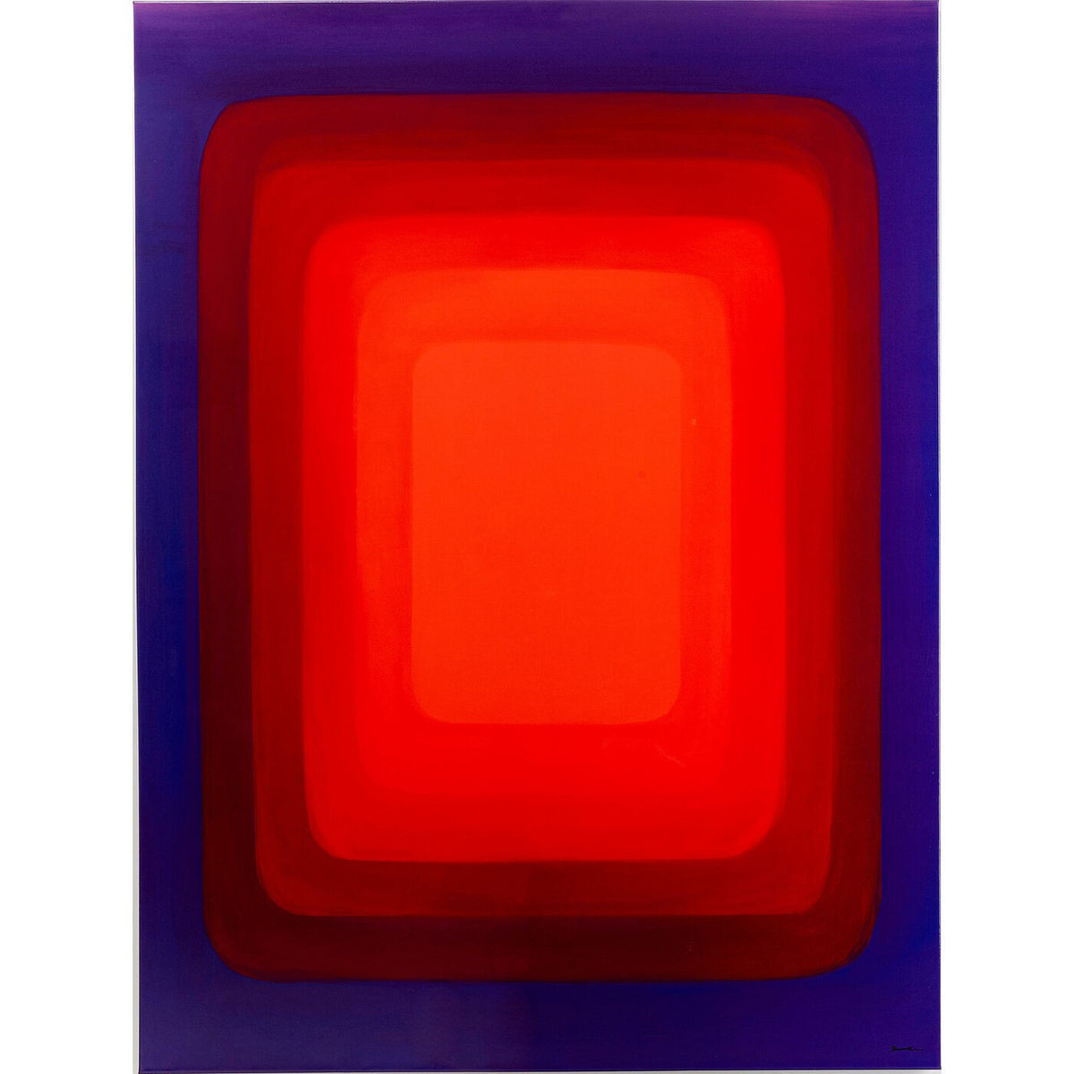 Kare Design Schilderij Tendency 120x160cm rood