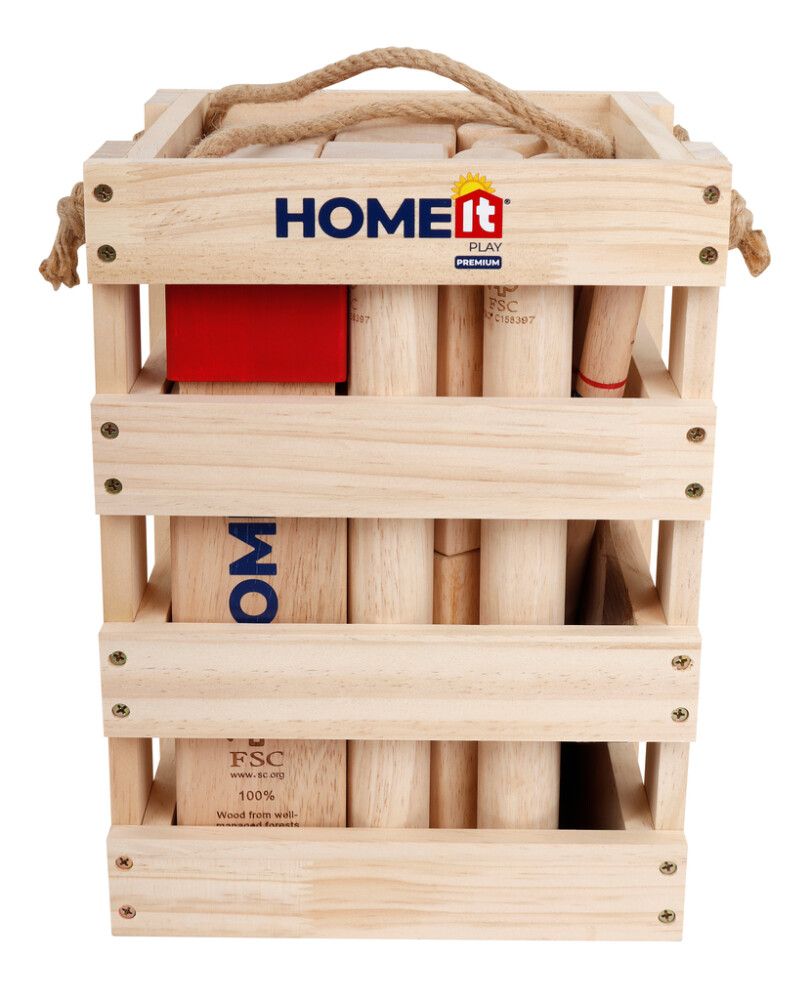 KUBB HOME IT PLAY PREMIUM KONGESPILL GUMMITRE