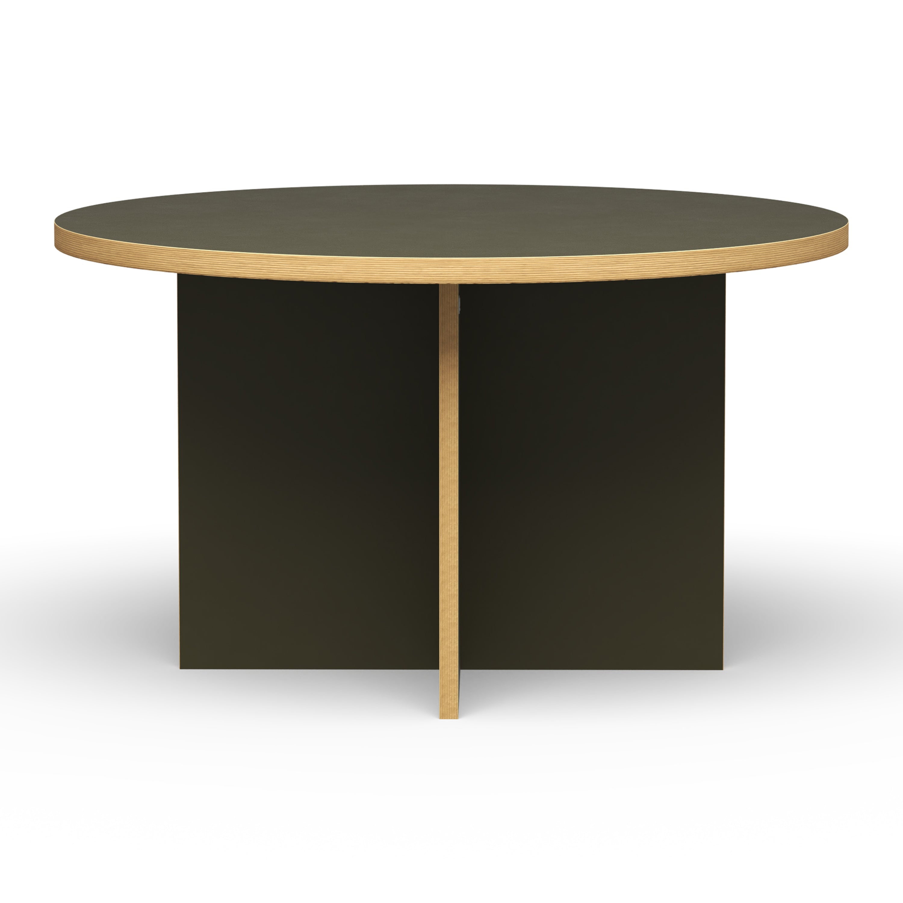 HKliving Dining Table Eettafel - Ø 130 cm - Forest