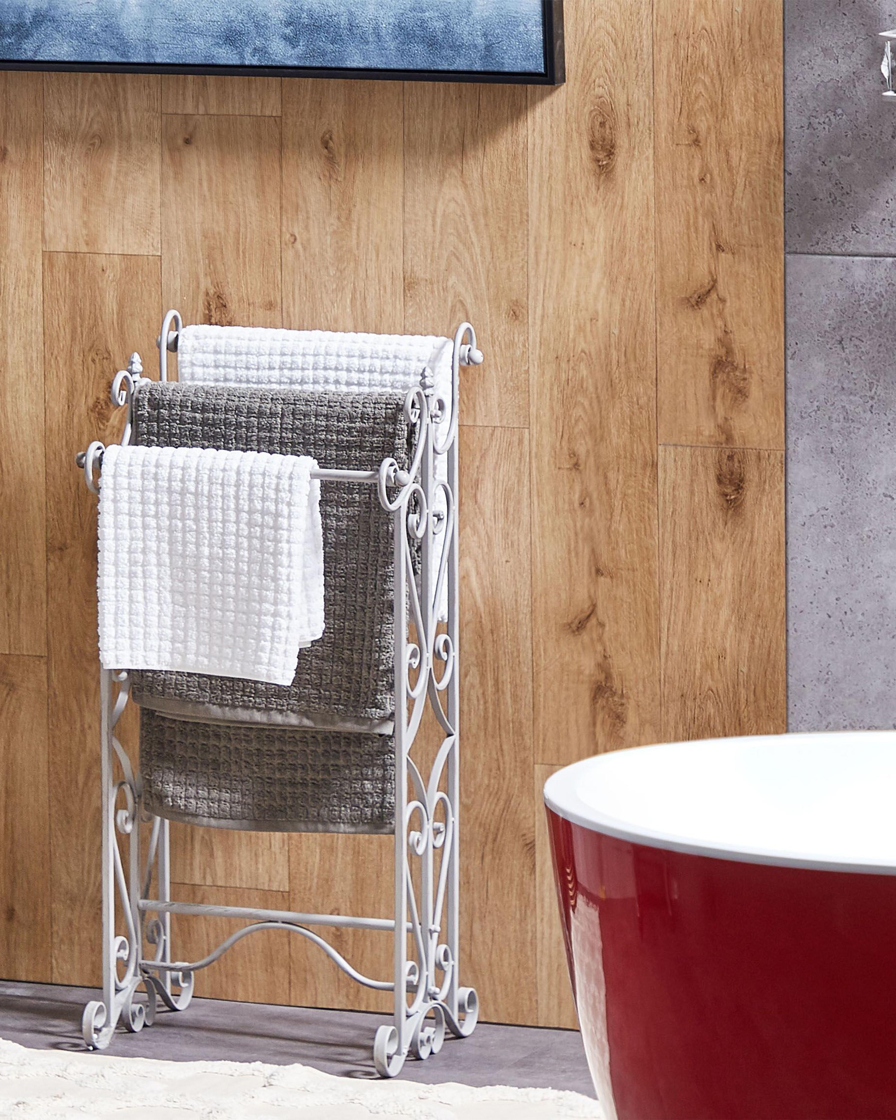 Towel Stand CHILLAN Metal Grey