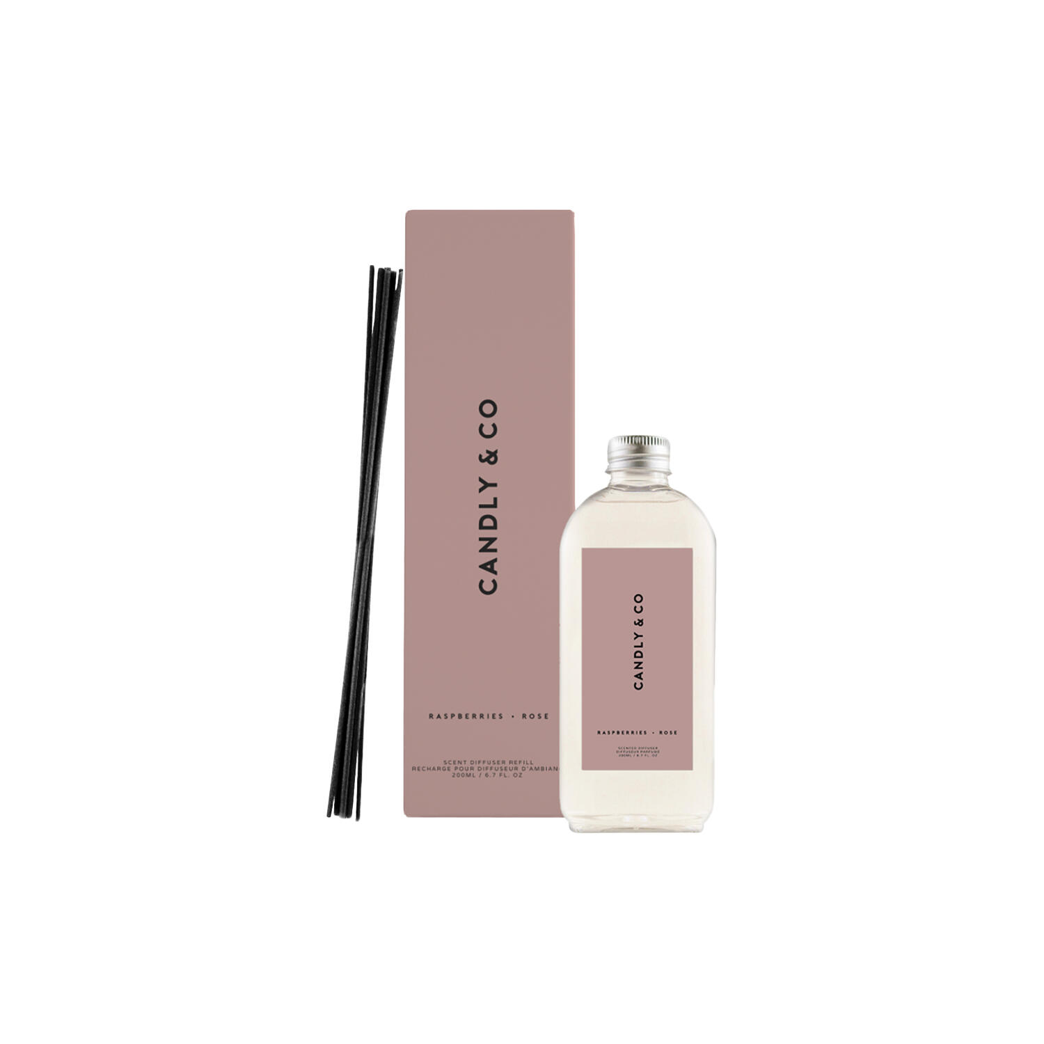 No. 7 Diffuser Refill, Raspberries/Rose