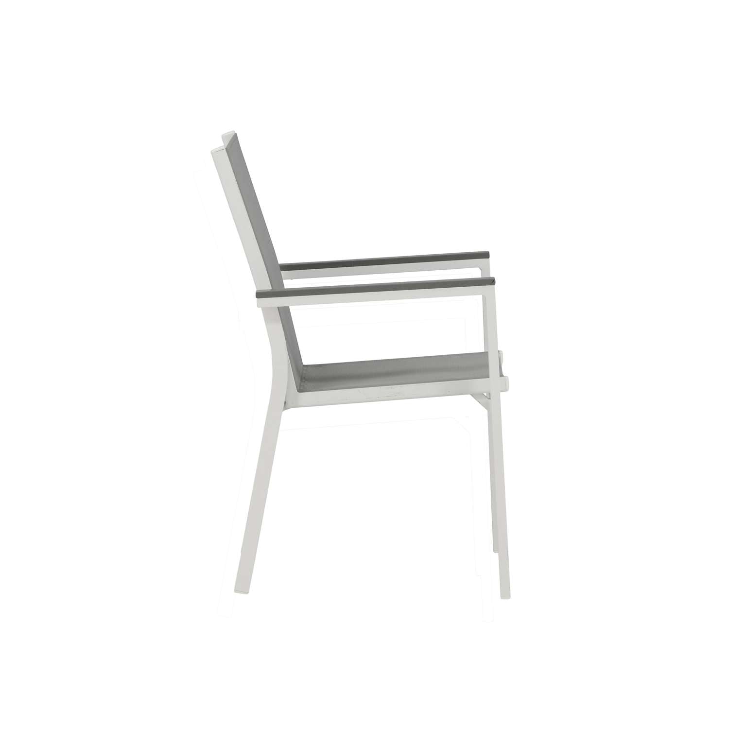 Venture Home Parma Eetkamerstoel 60 x 90 x 57 - Wit - 2-pack