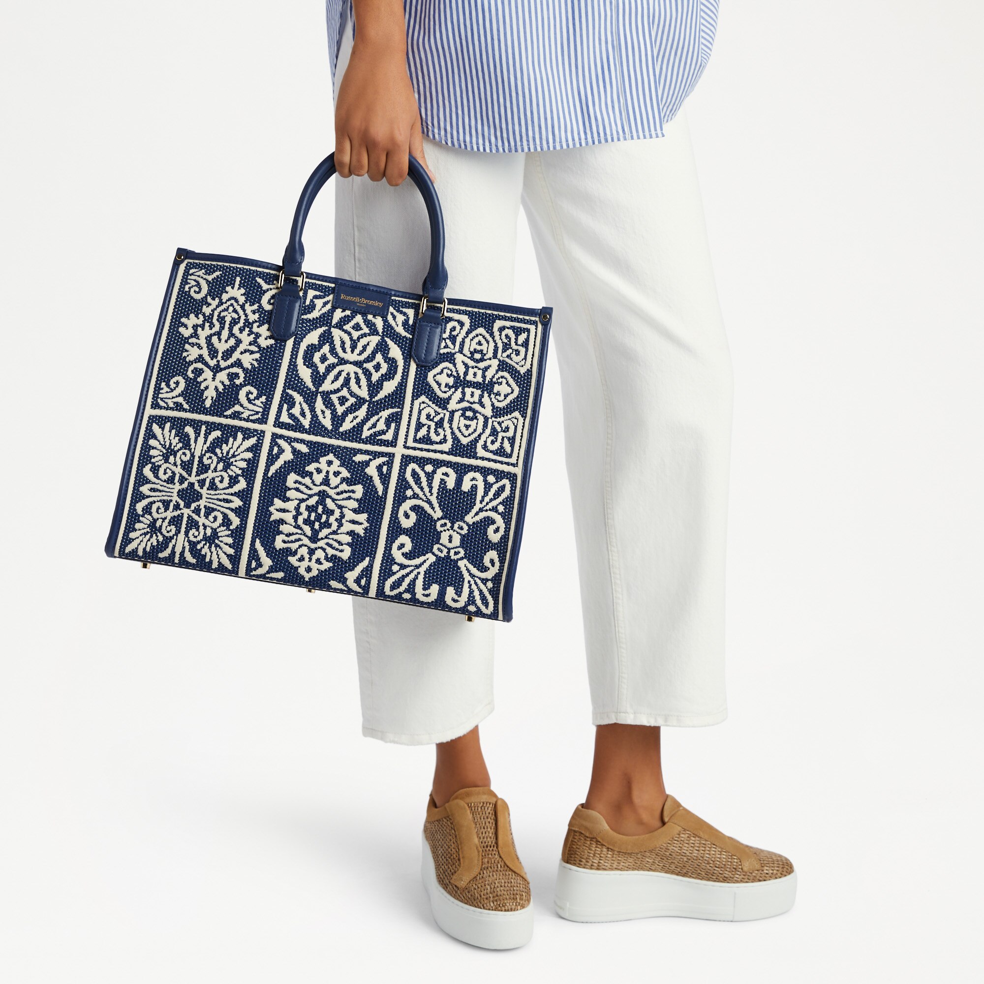 Gemini<br>Woven Shopper Tote