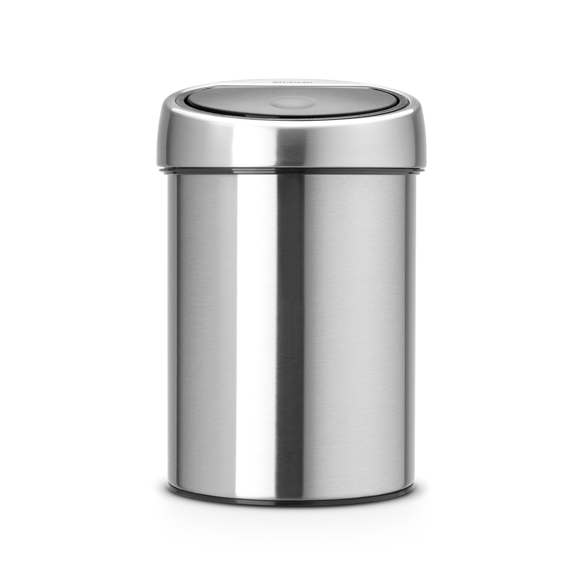 Brabantia Touch Bin afvalemmer, 3 liter, kunststof binnenemmer - Matt Steel