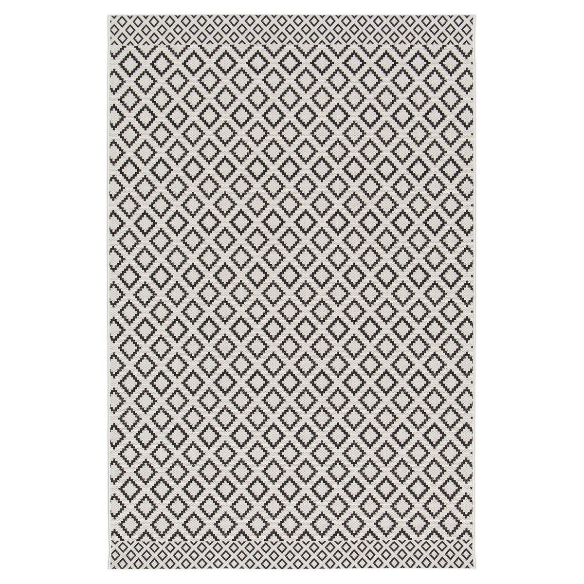 AFK Living vloerkleed Zanzibar - voor binnen en buiten - zwart - 200 x 290 cm