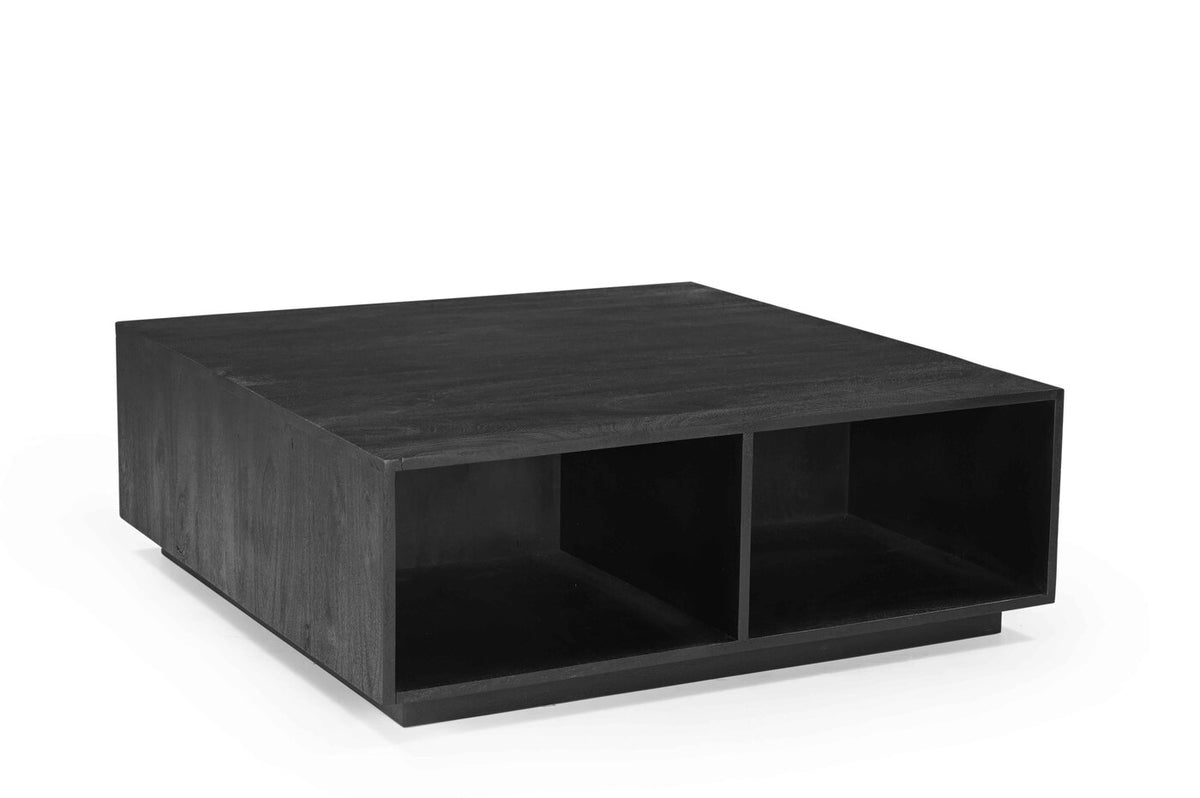 Giga Meubel Salontafel Diede - Vierkant - Mangohout - 100cm
