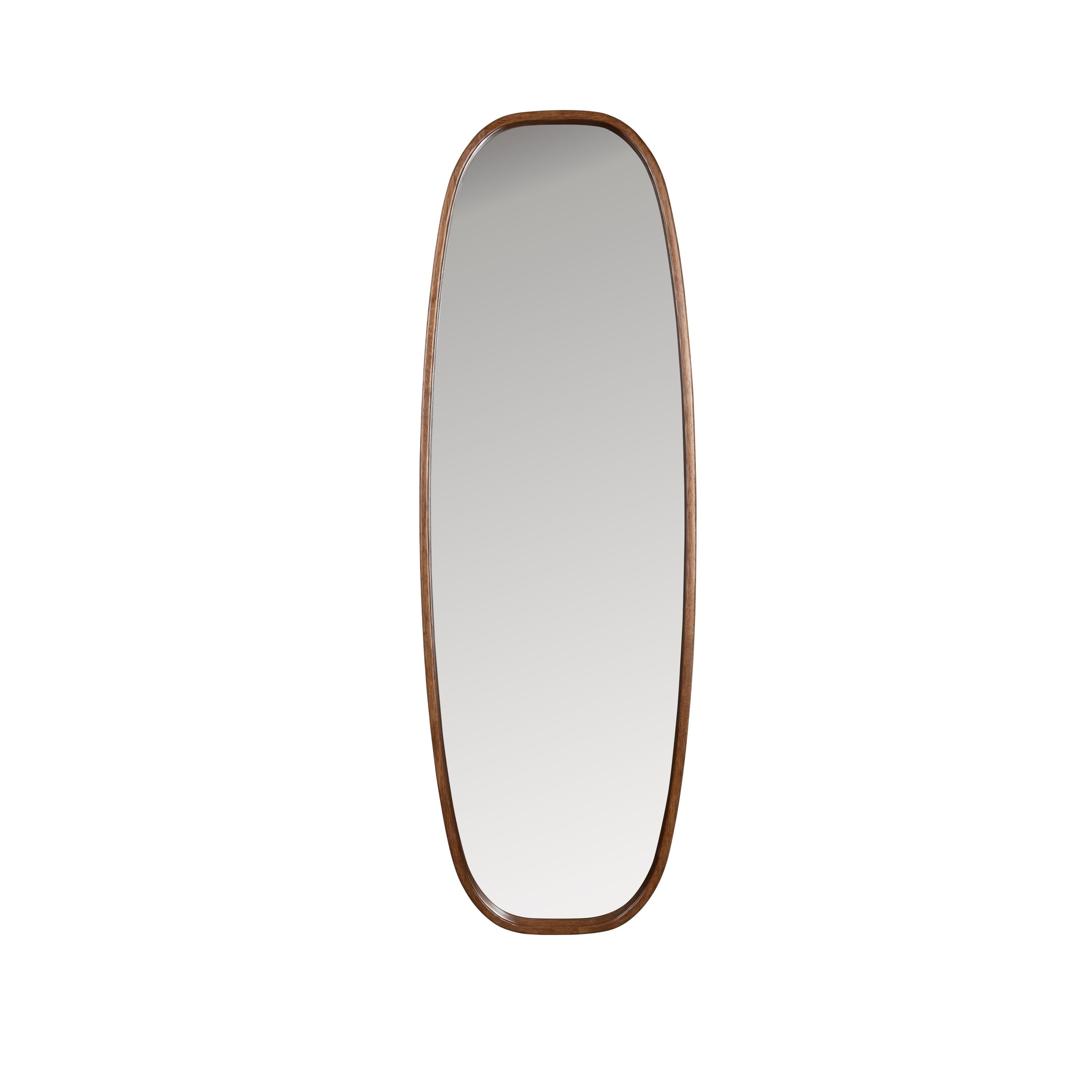 Housecraft Living Nyko Spiegel/ Wandspiegel Hout 120x40 cm (L) Bruin