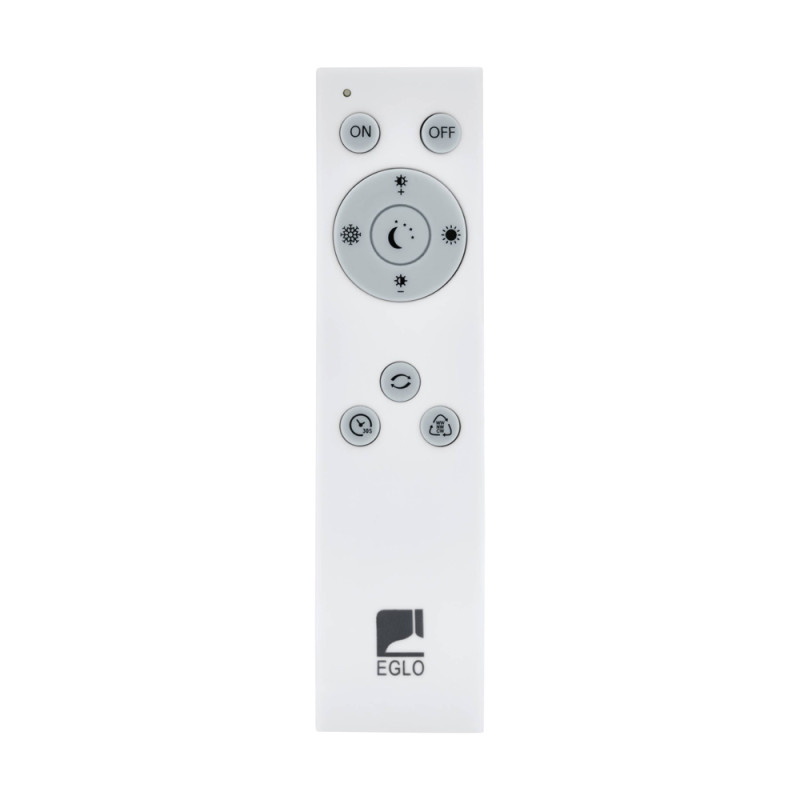 Plafonnier LED Lanciano 1 blanc dimmable Ø 40 cm 18,8 W EGLO