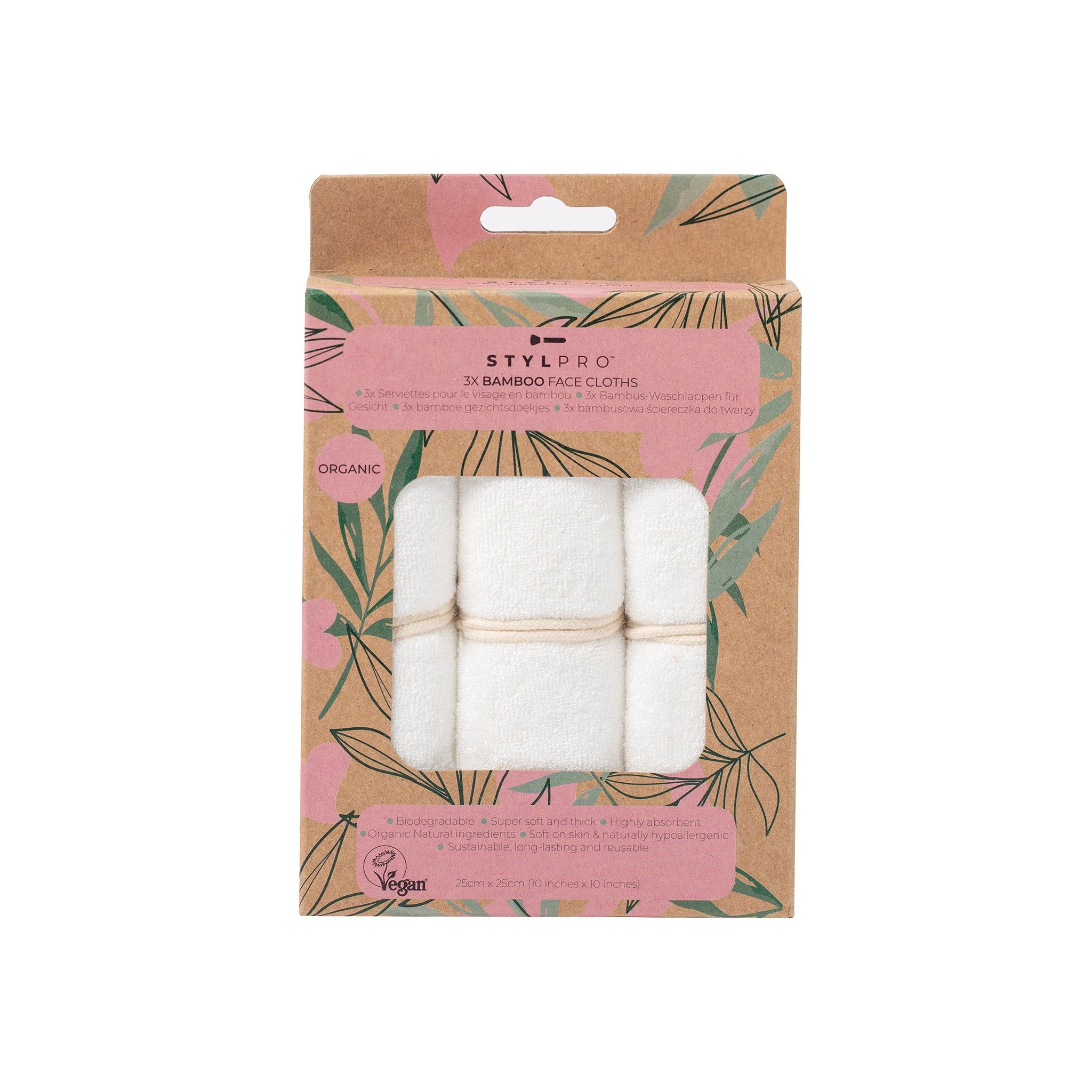 Stylideas Bamboo Face Cloths