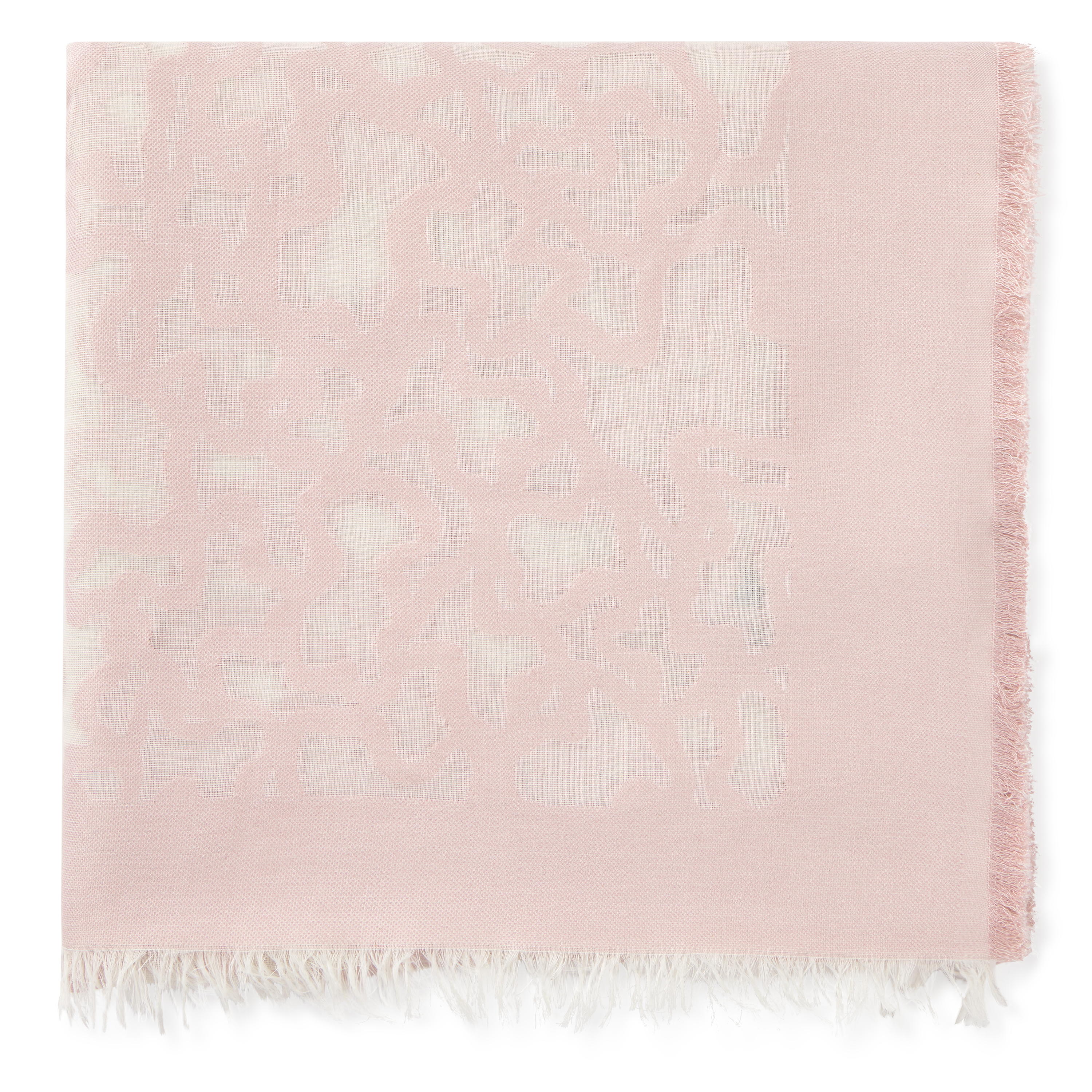 Foulard Kaos Devoré rosa oscuro