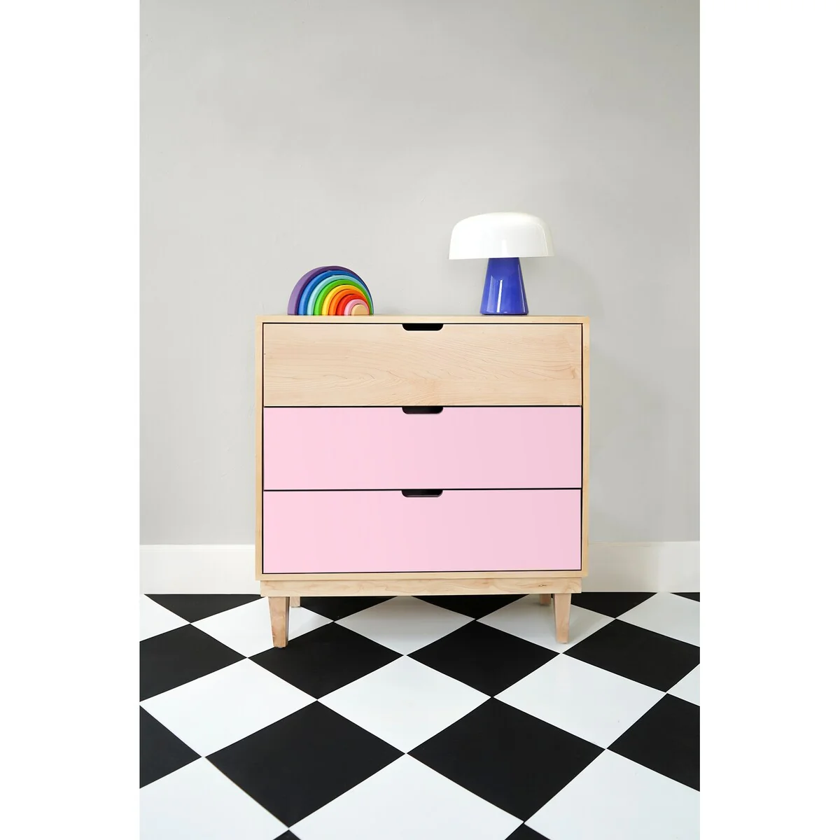 Kabano Modern Kids 3-Drawer Dresser - Nico & Yeye