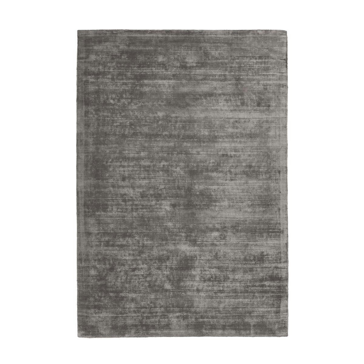 UPTOWN - Tapis moderne en Soie Gris foncé 200x290 cm