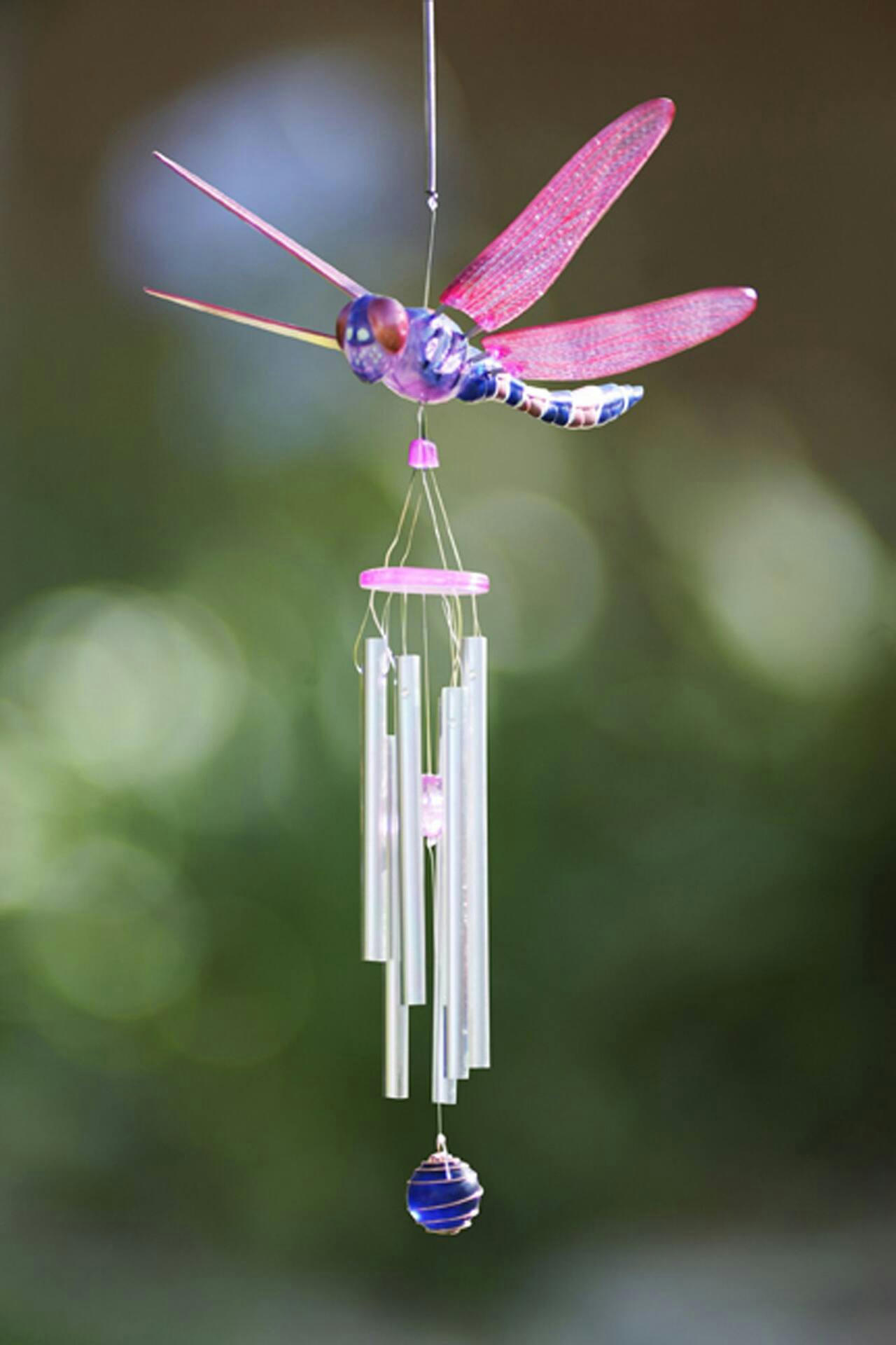 Windy Wings Wind Chimes, 26-in, Assorted