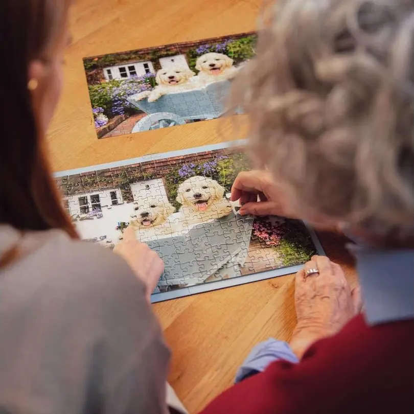 Puzzle 200-teilig Golden Retriever