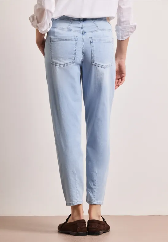 High Waist Barrel Leg  Jeans im Loose Fit