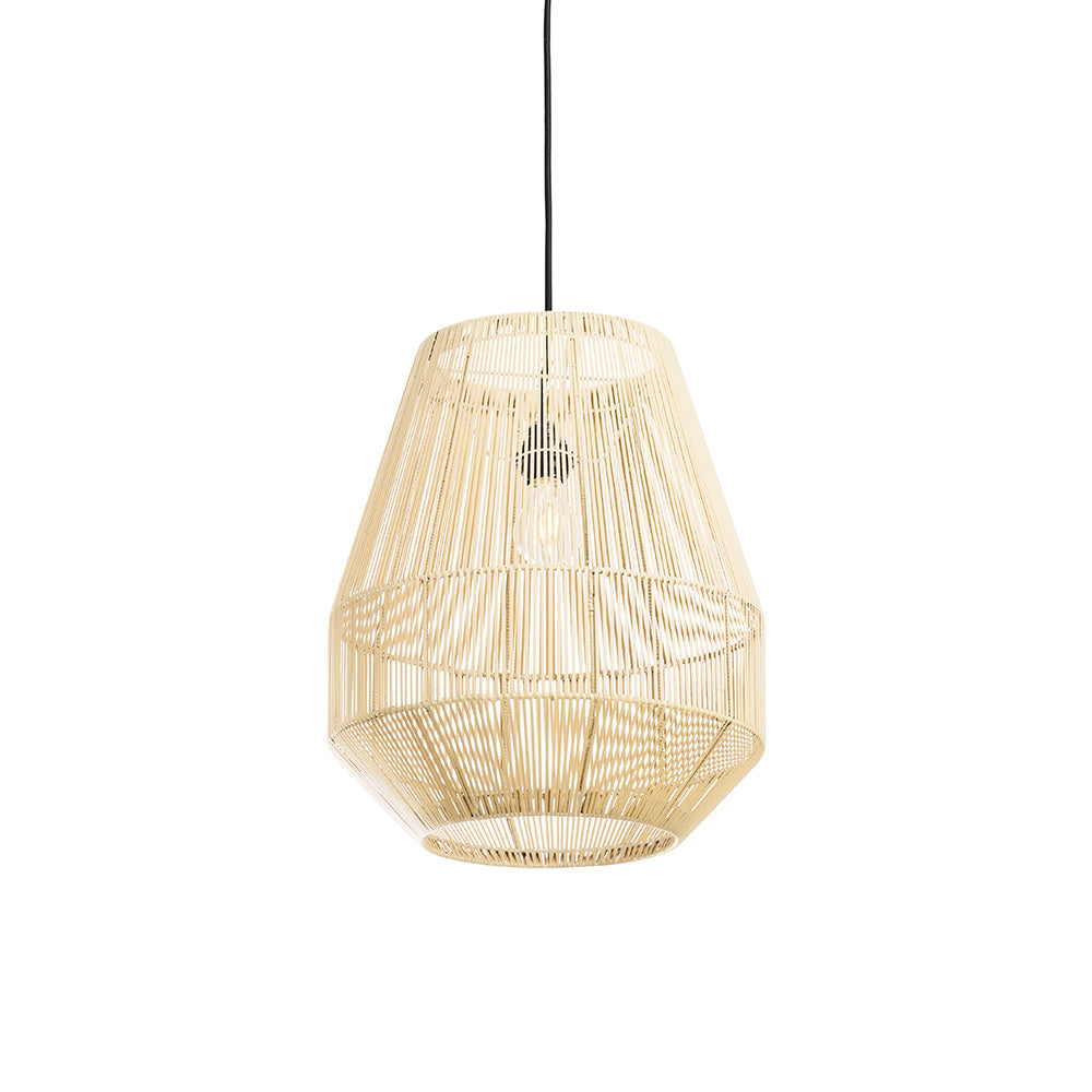 Originalhome lampenkap gerecycled Lampion no 3 - naturel - M