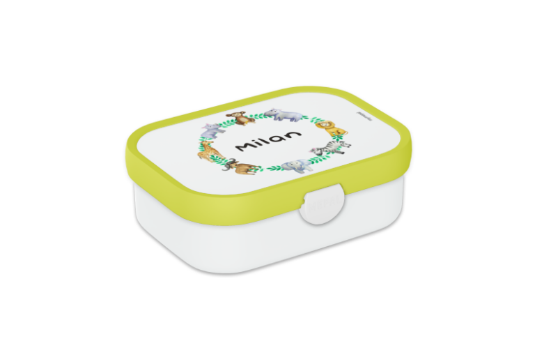 Ontwerp je eigen Lunchbox Campus | Wilde dieren