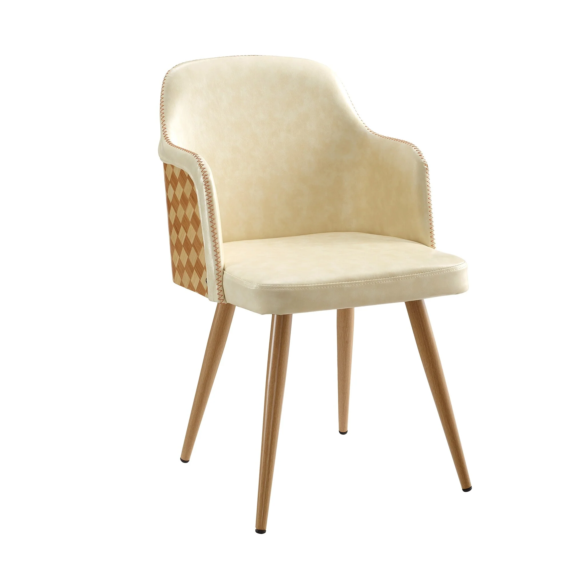 Art Leon Mid-century Swivel Accent Armchair