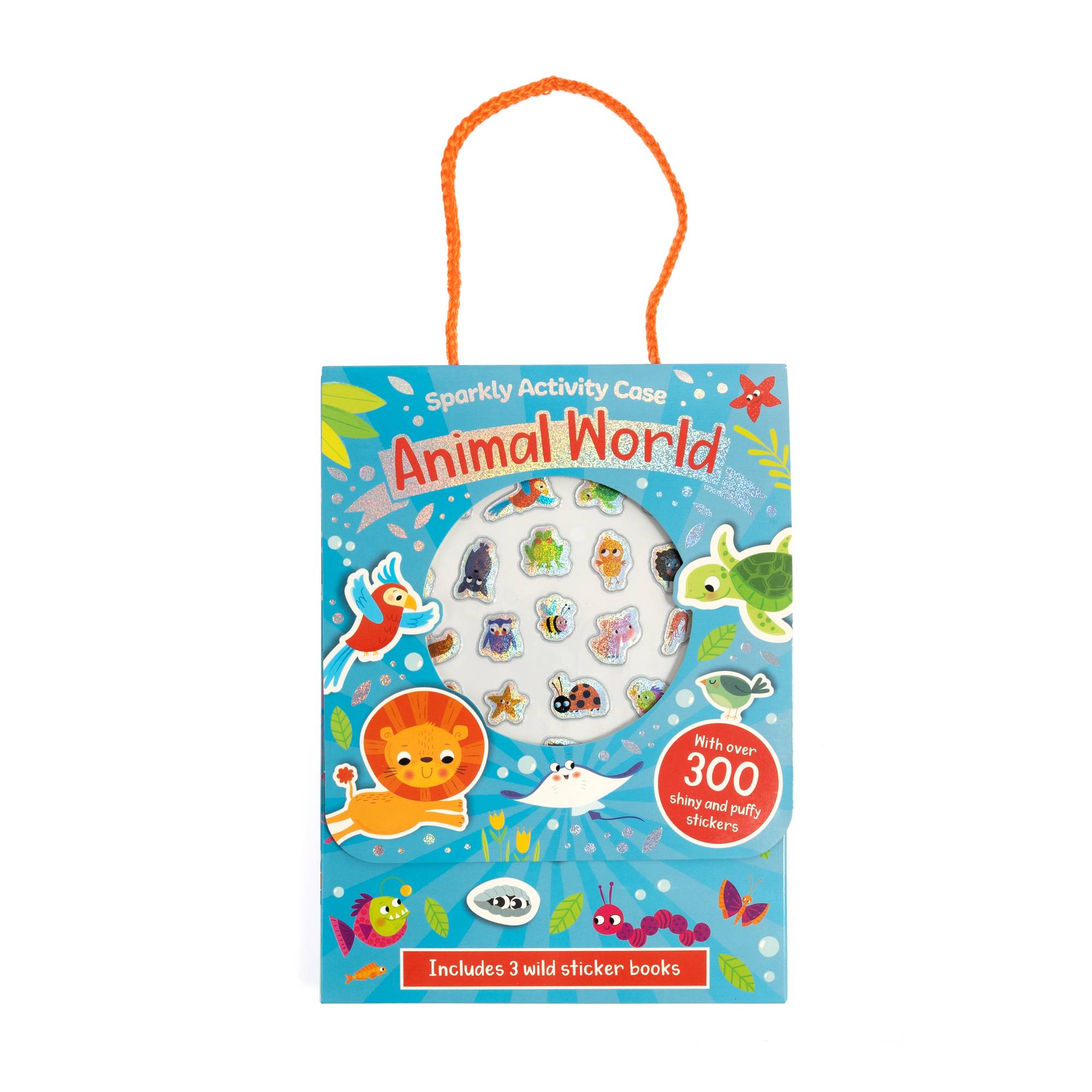 Animal World Sparkly Activity Case
