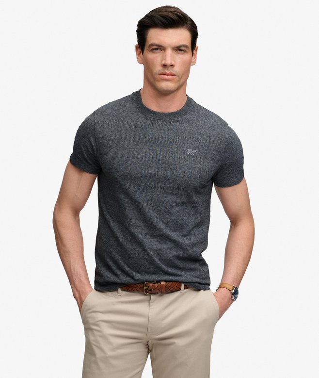 Essential Stacked Logo Embroidered T-shirt