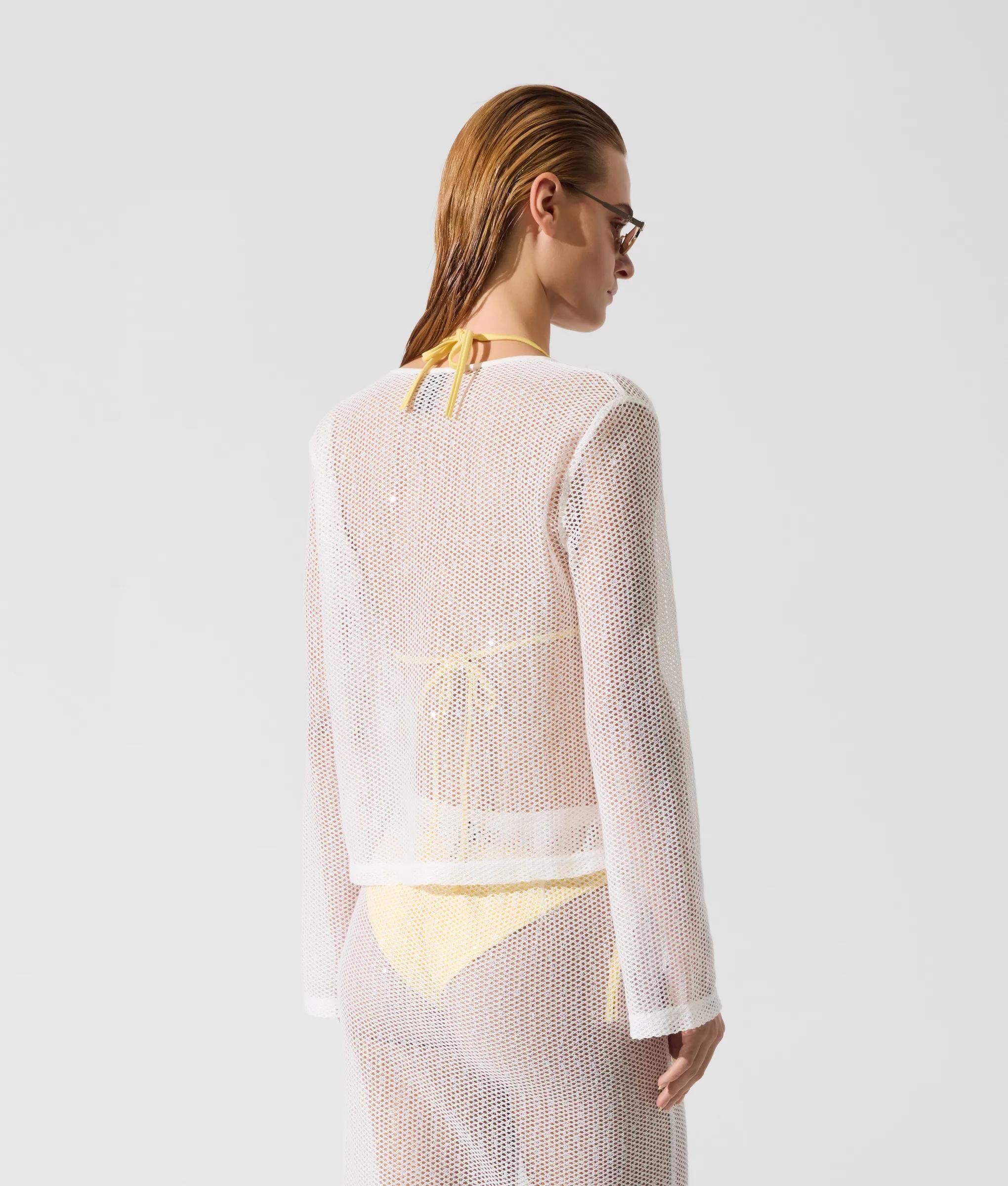 Haut de plage en crochet Signature