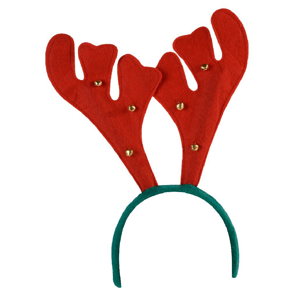 Serre-tête cerf rouge et vert