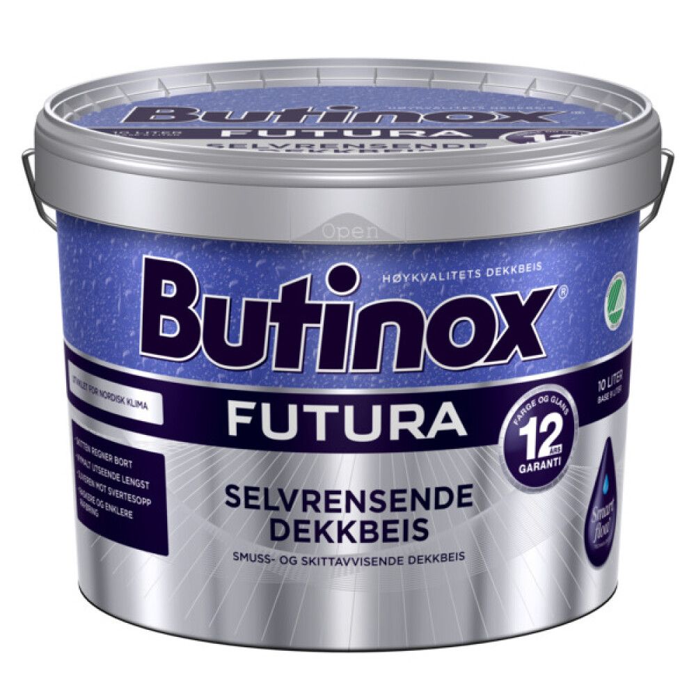 DEKKBEIS BUTINOX FUTURA SELVRENSENDE HVIT-BASE 9L