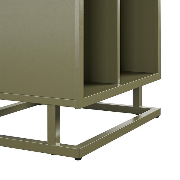 The Novogratz Regal Turntable Stand / End Table