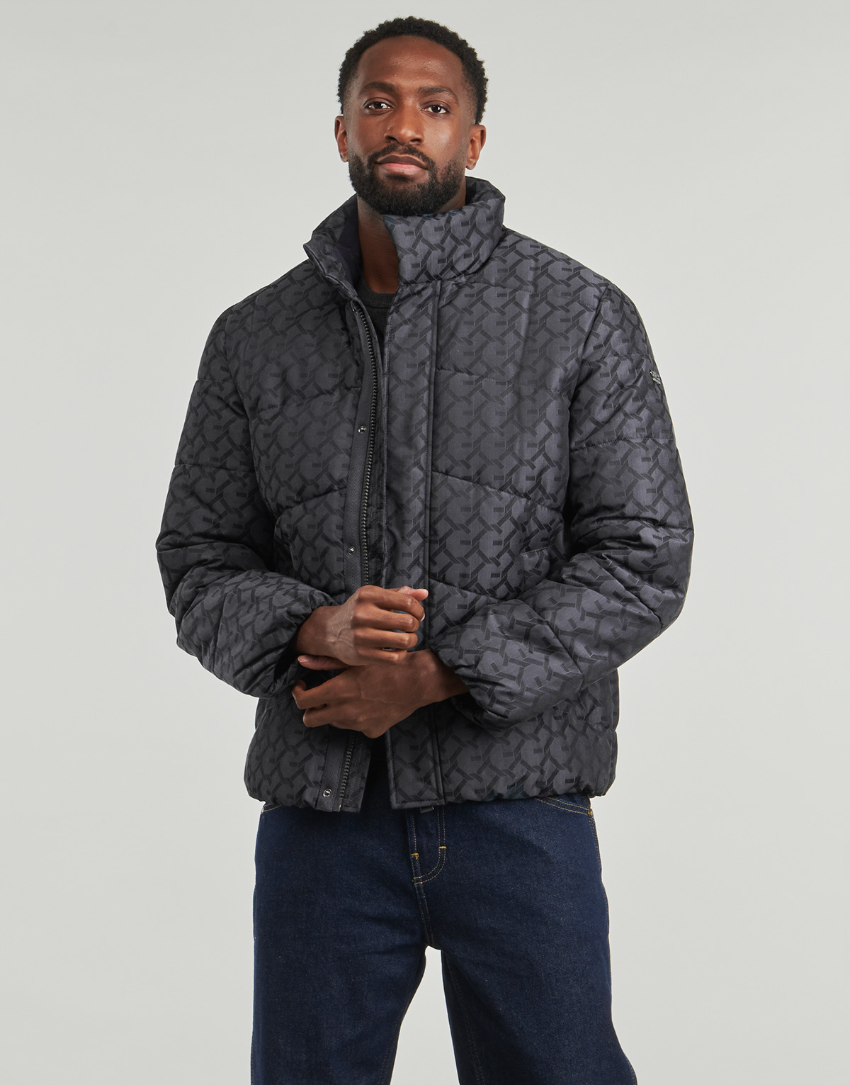 Guess - G CHAIN PUFFA JACKET - Marine