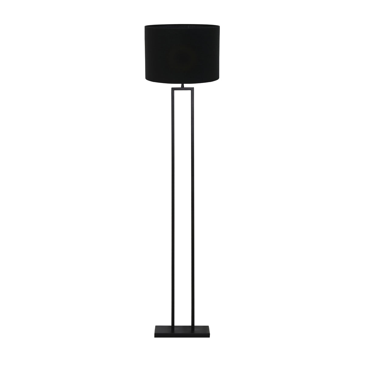 Light & Living vloerlamp Shiva/Livigno - zwart, zwart - 40x40x170cm