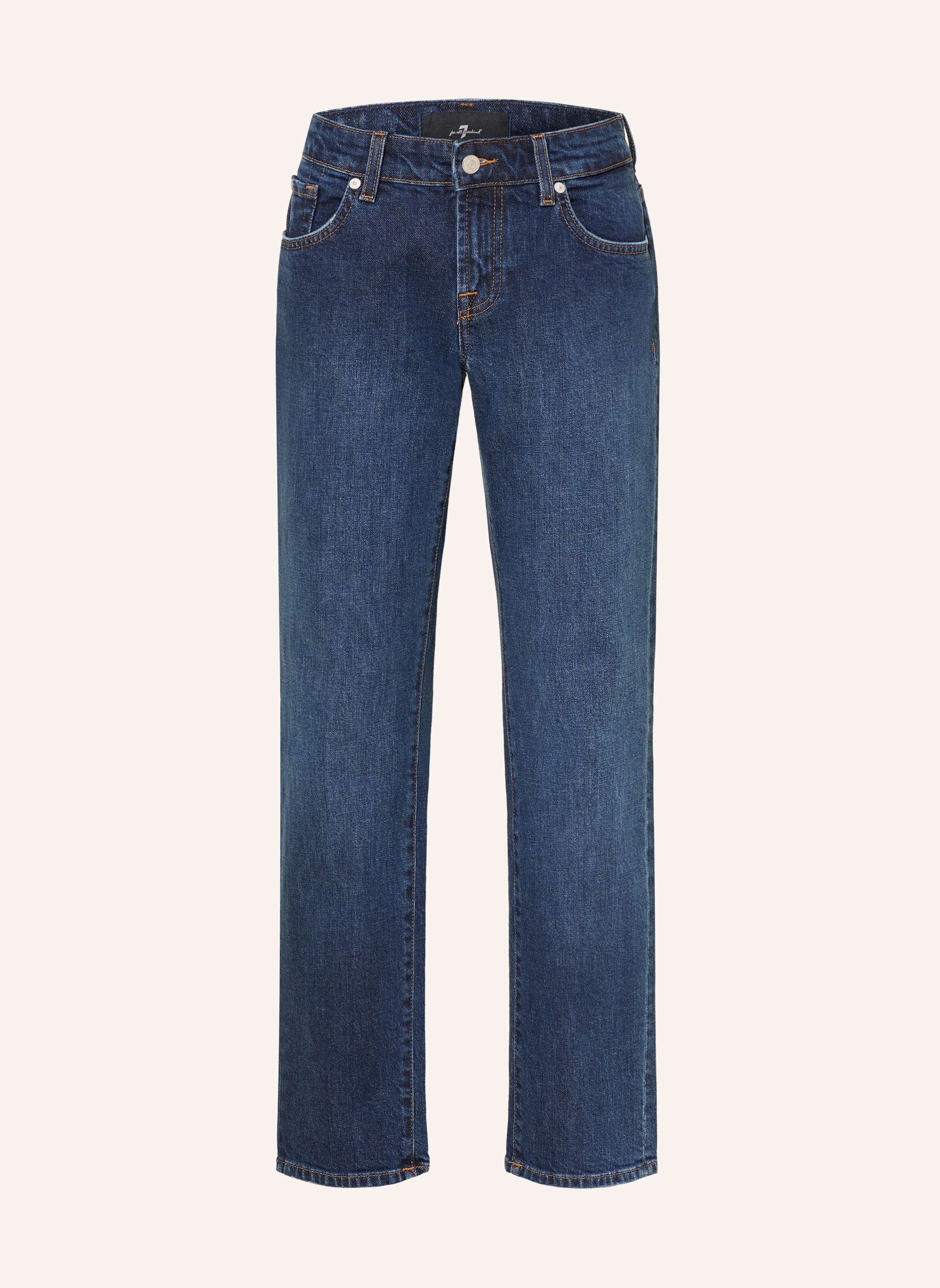 7 for all mankind Straight Jeans LOW CIGARETTE