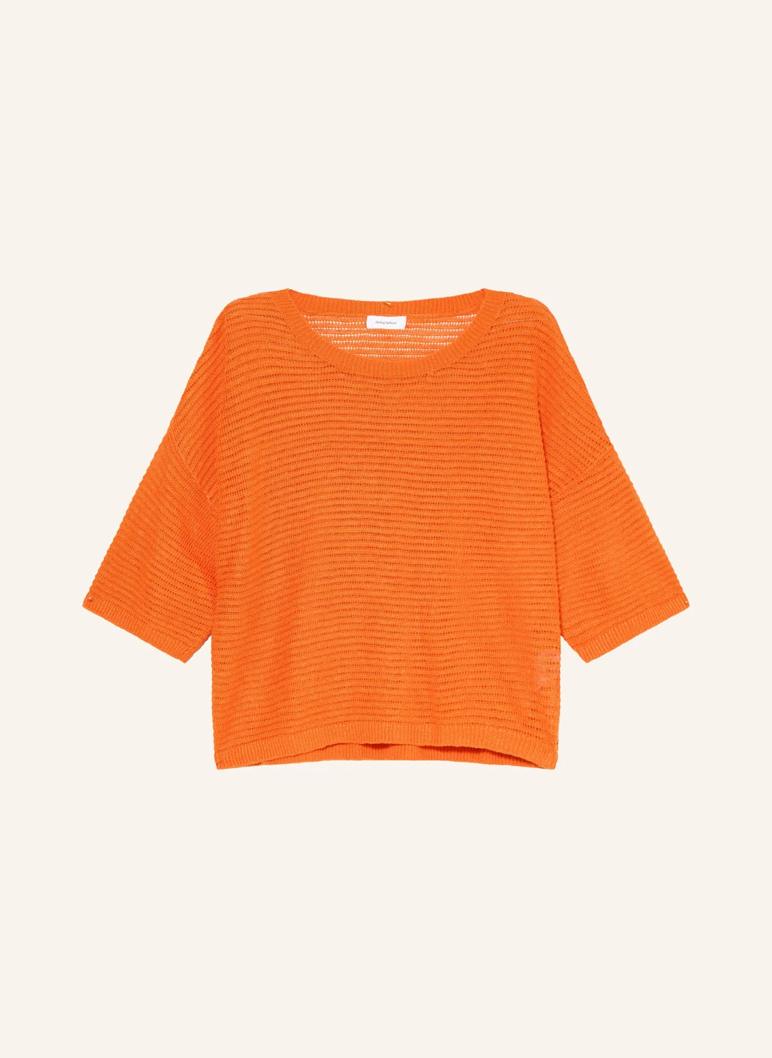 darling harbour Strickshirt aus Leinen