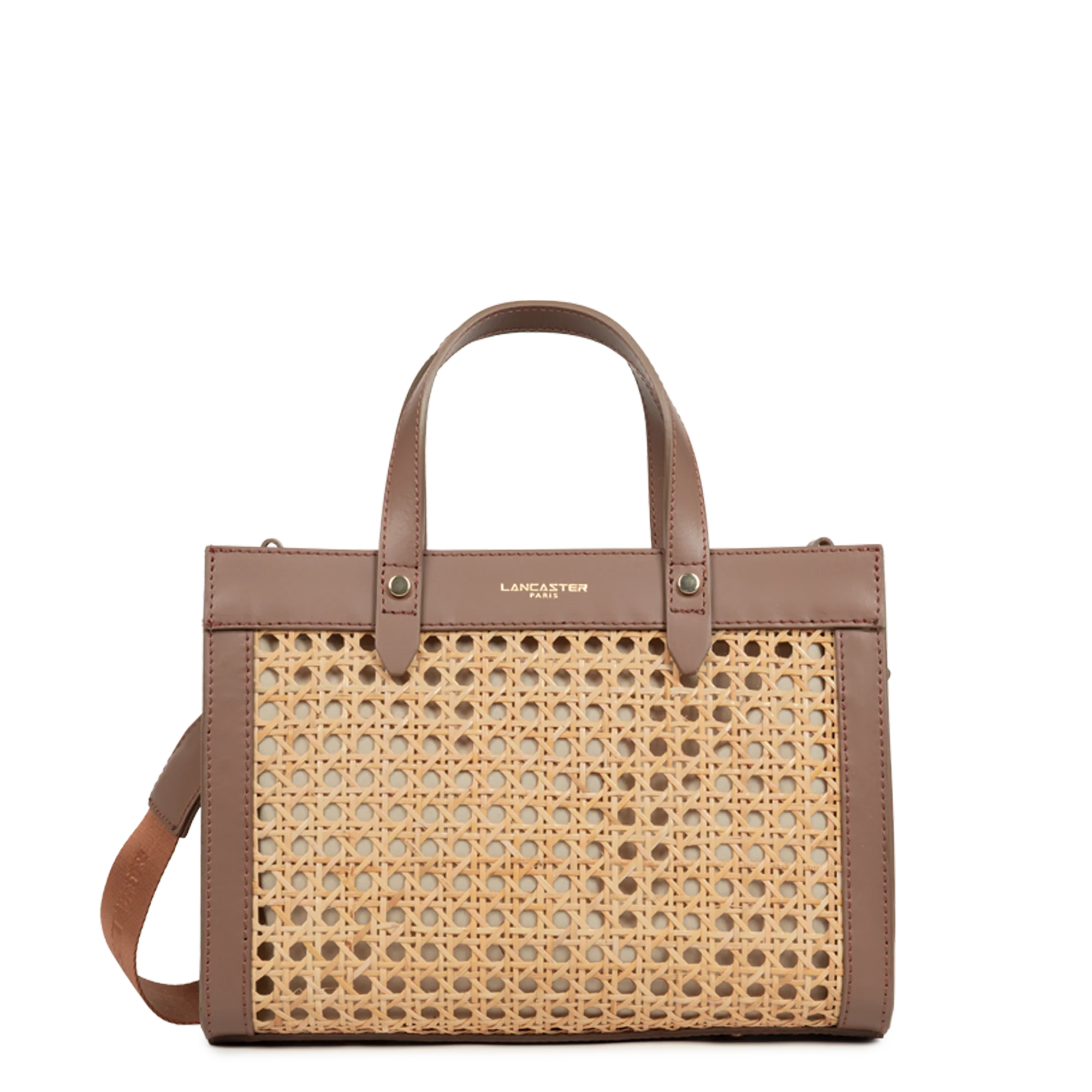 Petit sac cabas main - Cannage Rotin