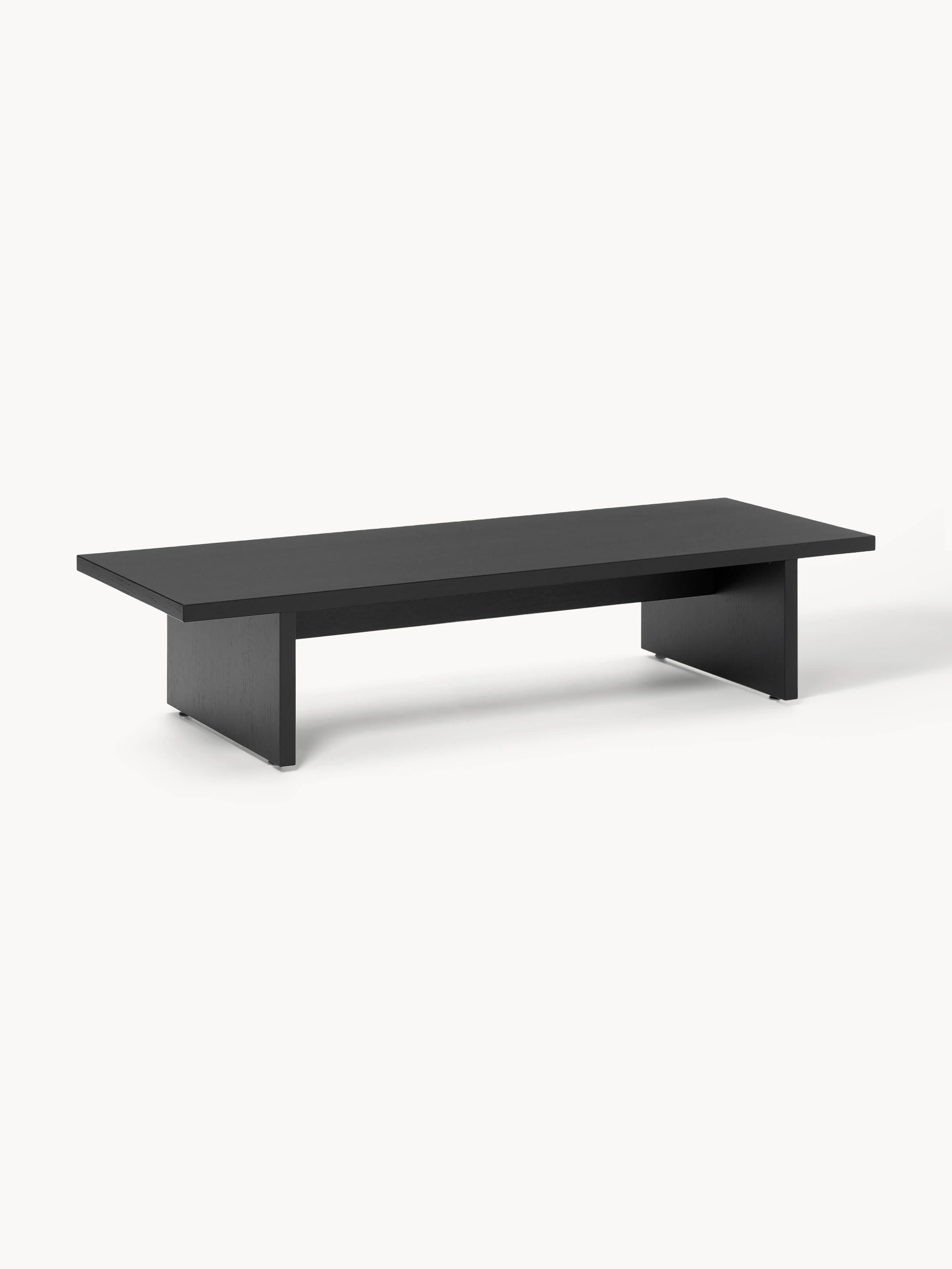 Niedriger Holz-Couchtisch Dako