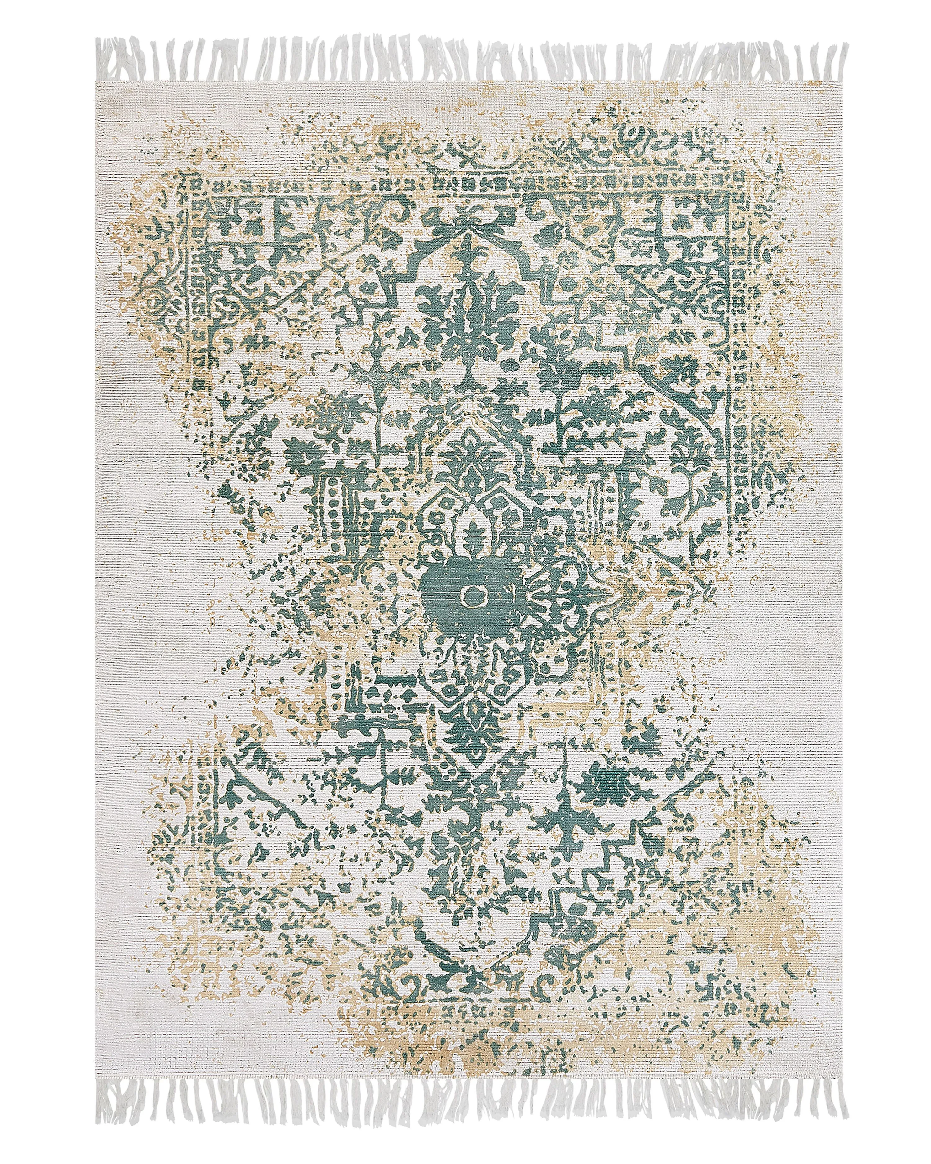 Rug BOYALI Light Beige 140 x 200 cm Viscose