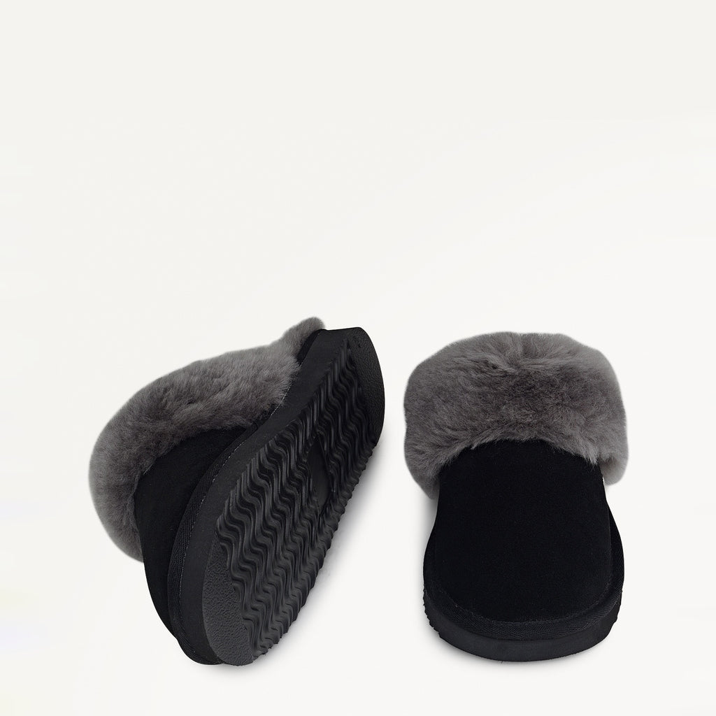 Maple Lane - Classic Shearling Cuff Mule