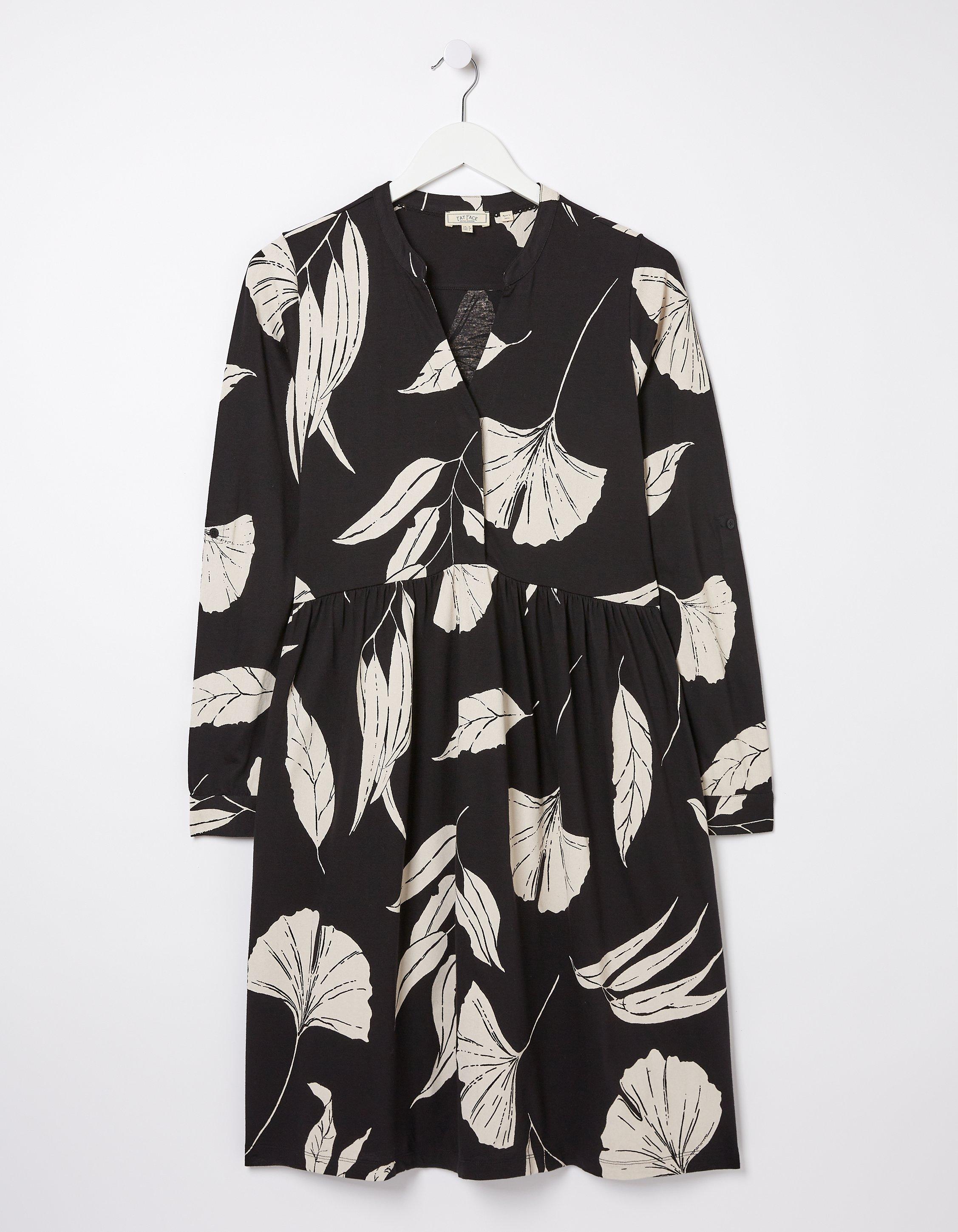 Elsie Twilight Leaves Dress