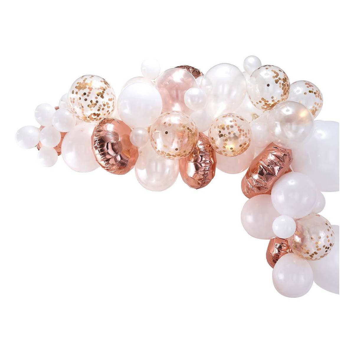 Ginger Ray Rose Gold Balloon Arch Kit
