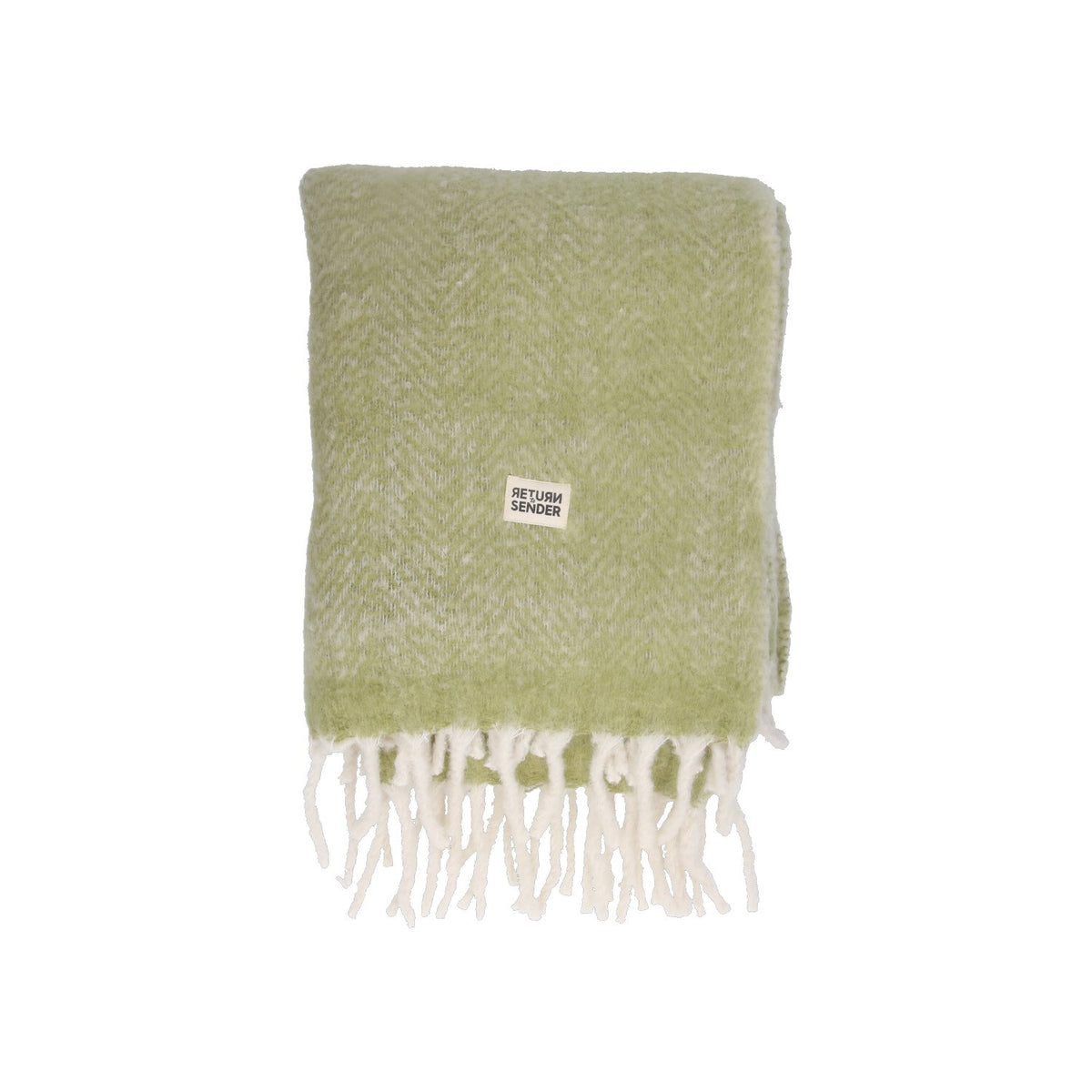 Return to Sender Plaid zacht 130 x 170 cm Groen