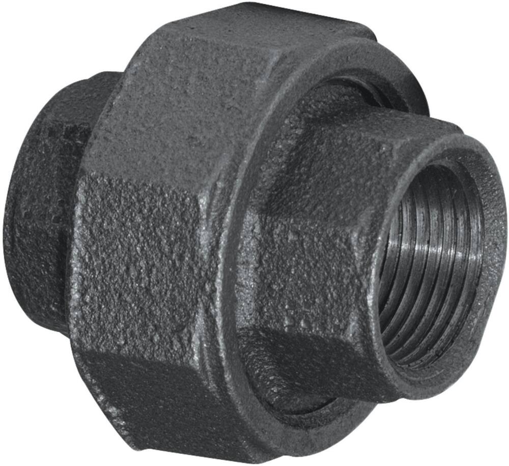 Aqua-Dynamic Galvanized Black Iron Pipe Nipple, Male Pipe Thread, 3/4 x 4-in